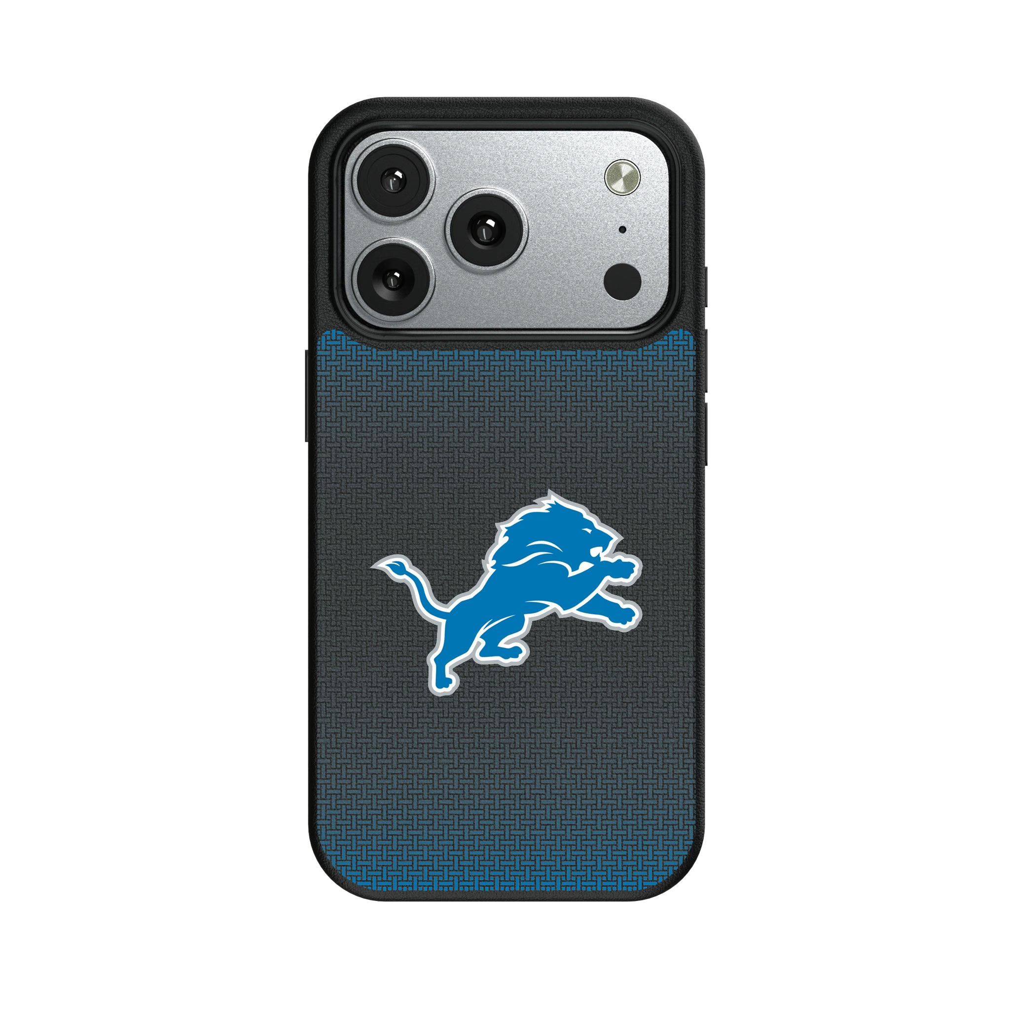 Detroit Lions Linen iPhone MagSafe Compatible Phone Case for Apple iPhone#Device_iPhone 17 Pro