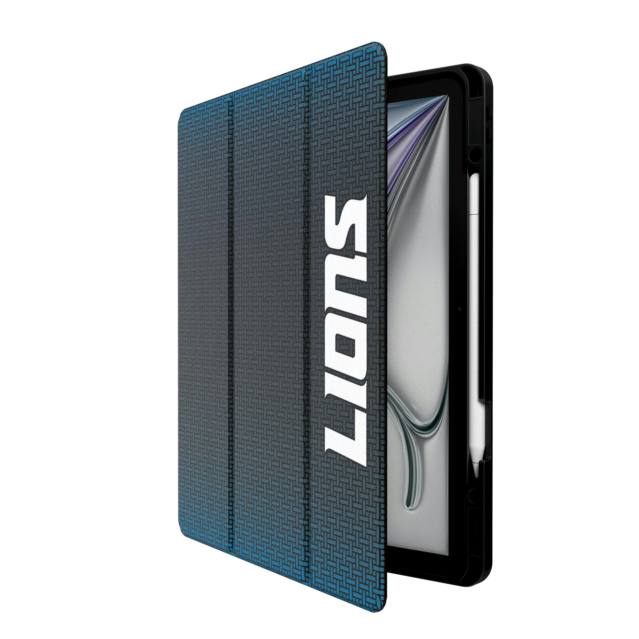 Detroit Lions Linen iPad Tablet Case for Apple iPad
