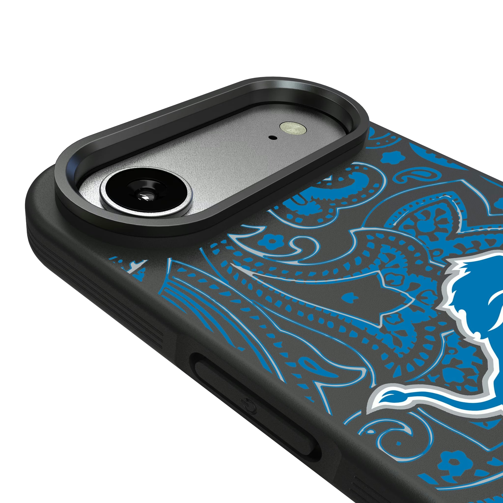 Detroit Lions Paisley iPhone Bump Phone Case for Apple iPhone - Detail#Device_iPhone Air