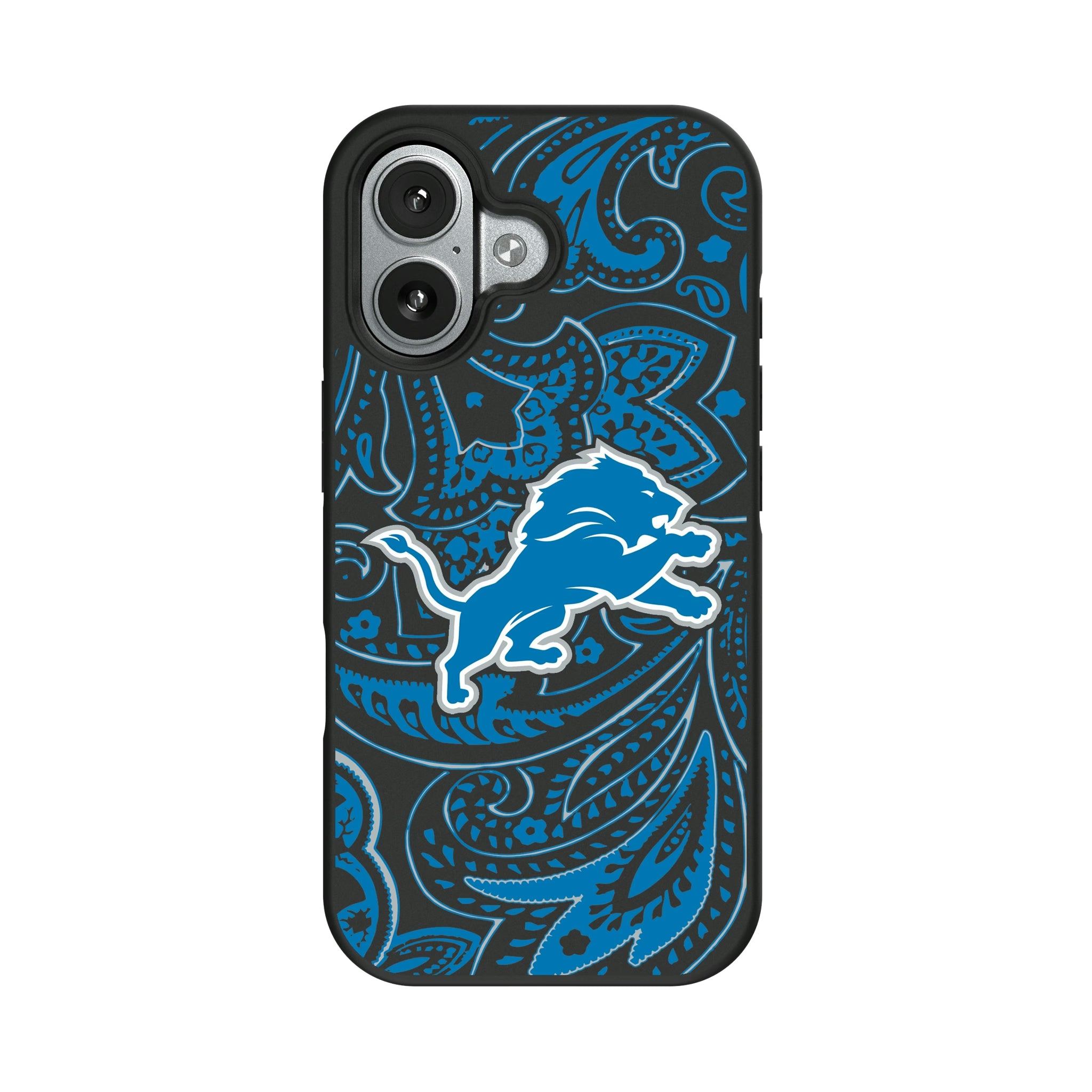 Detroit Lions Paisley iPhone Bump Phone Case for Apple iPhone#Device_iPhone 17