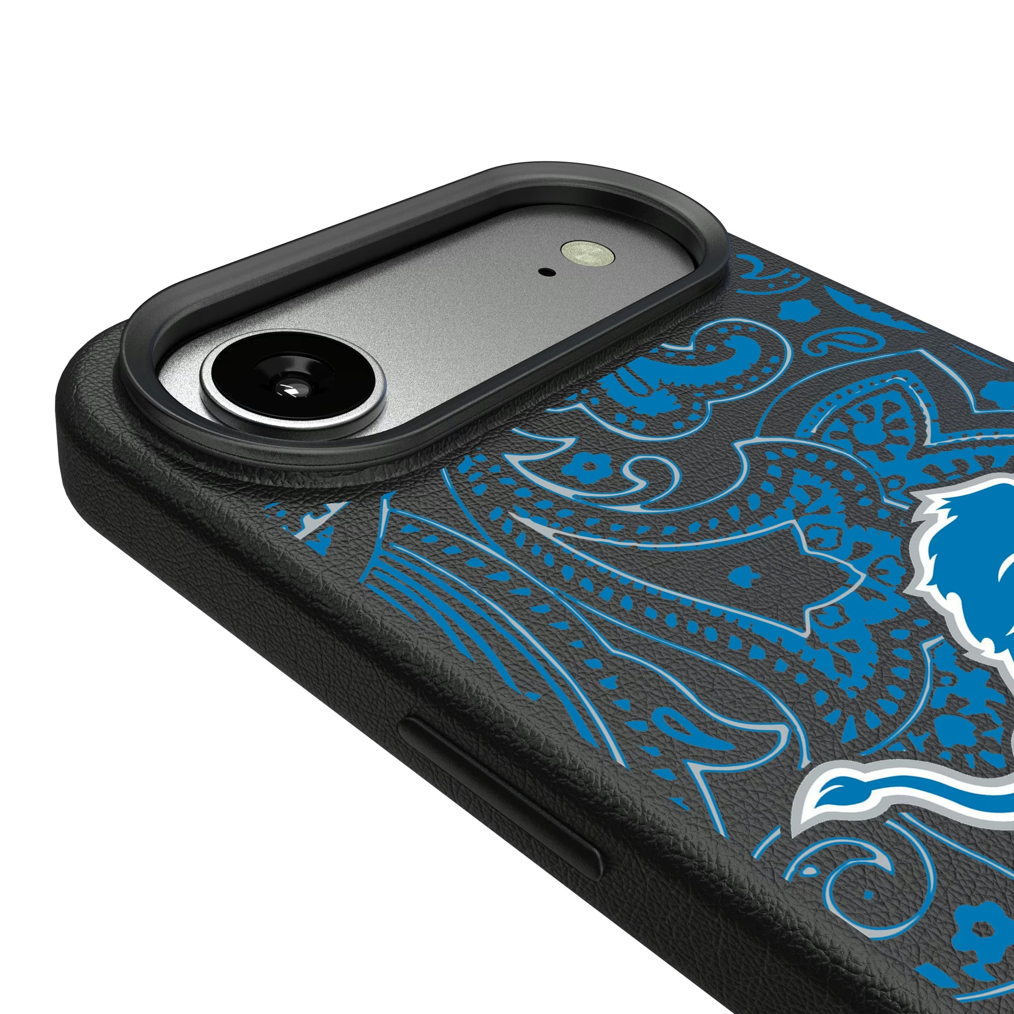 Detroit Lions Paisley iPhone MagSafe Compatible Phone Case for Apple iPhone - Detail#Device_iPhone Air