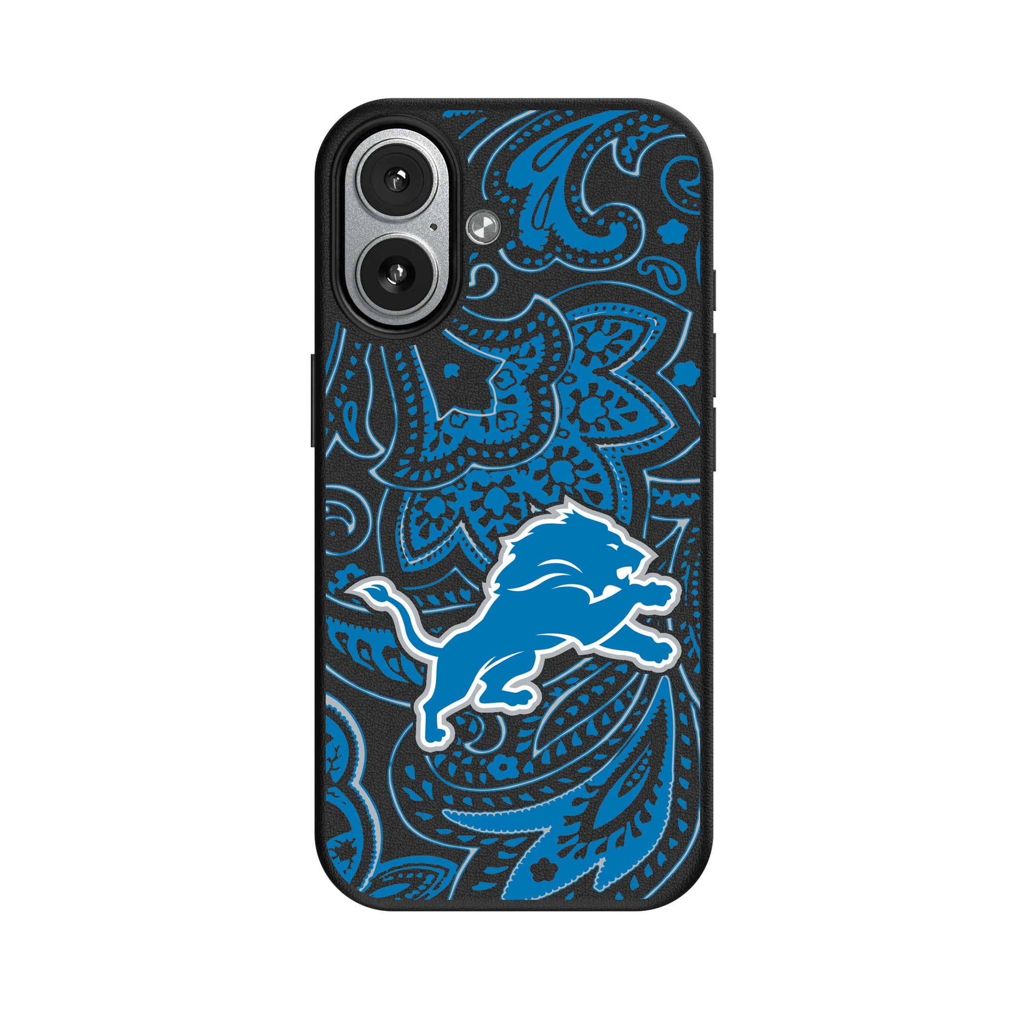 Detroit Lions Paisley iPhone MagSafe Compatible Phone Case for Apple iPhone#Device_iPhone 17
