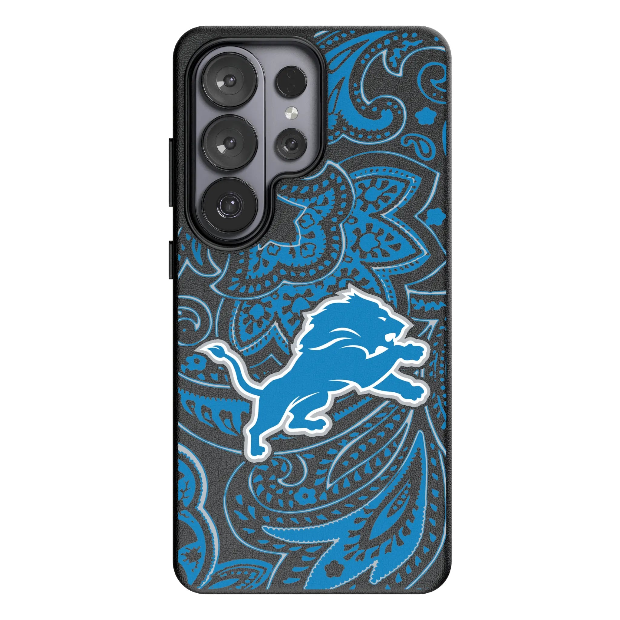 Detroit Lions Paisley Galaxy MagSafe Compatible Phone Case for Samsung Galaxy#Device_Galaxy S26 Ultra