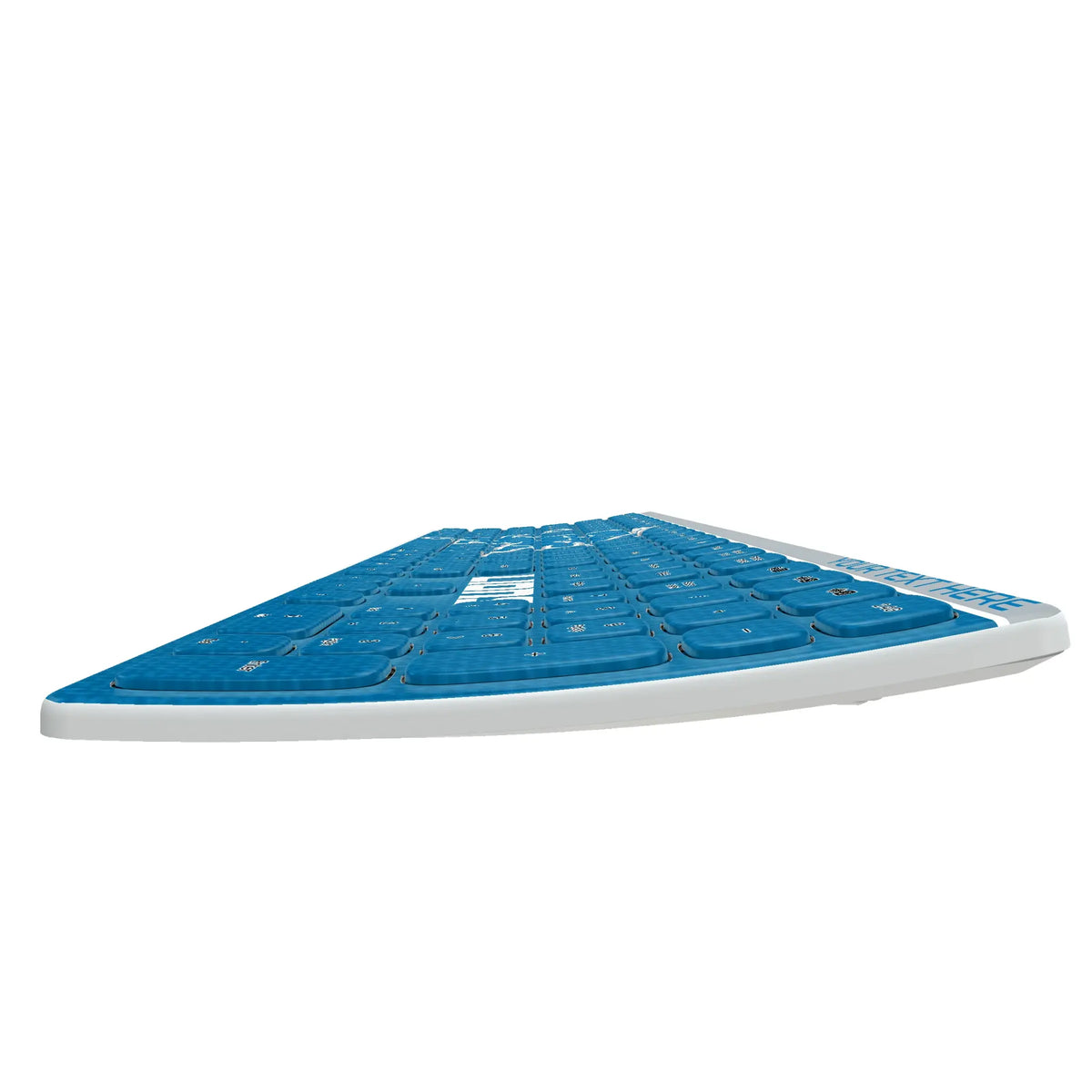 Detroit Lions Personalized Endzone Solid KKB605 Curved Wireless Keyboard