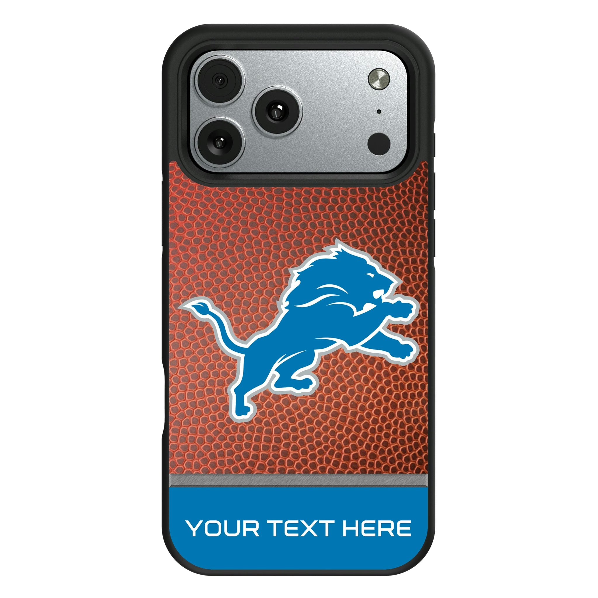 Detroit Lions Personalized Football iPhone Bump Phone Case for Apple iPhone#Device_iPhone 17 Pro Max