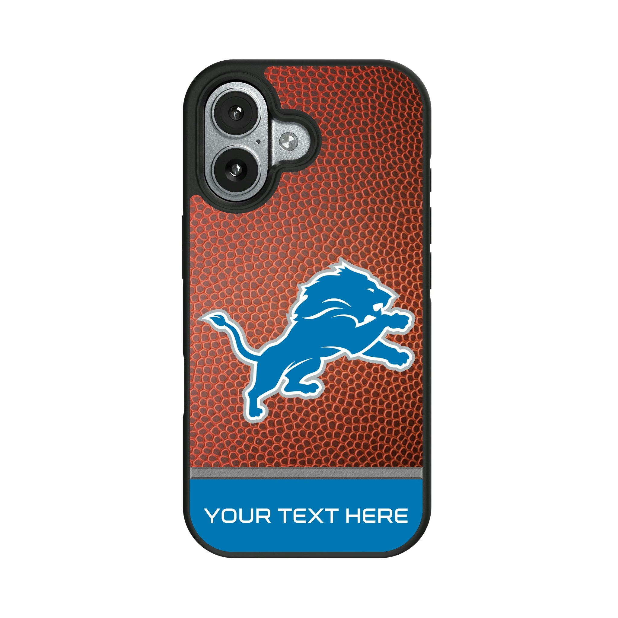 Detroit Lions Personalized Football iPhone Bump Phone Case for Apple iPhone#Device_iPhone 17