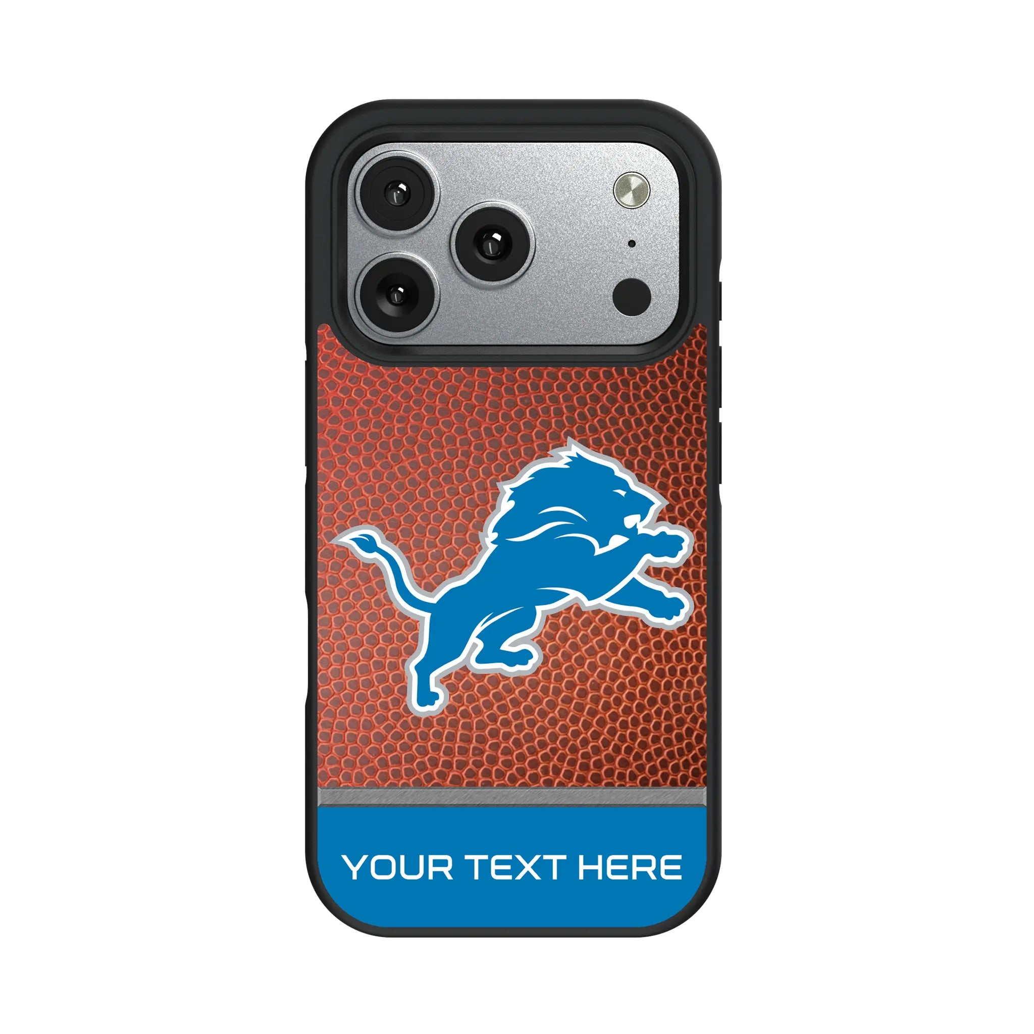 Detroit Lions Personalized Football iPhone Bump Phone Case for Apple iPhone#Device_iPhone 17 Pro