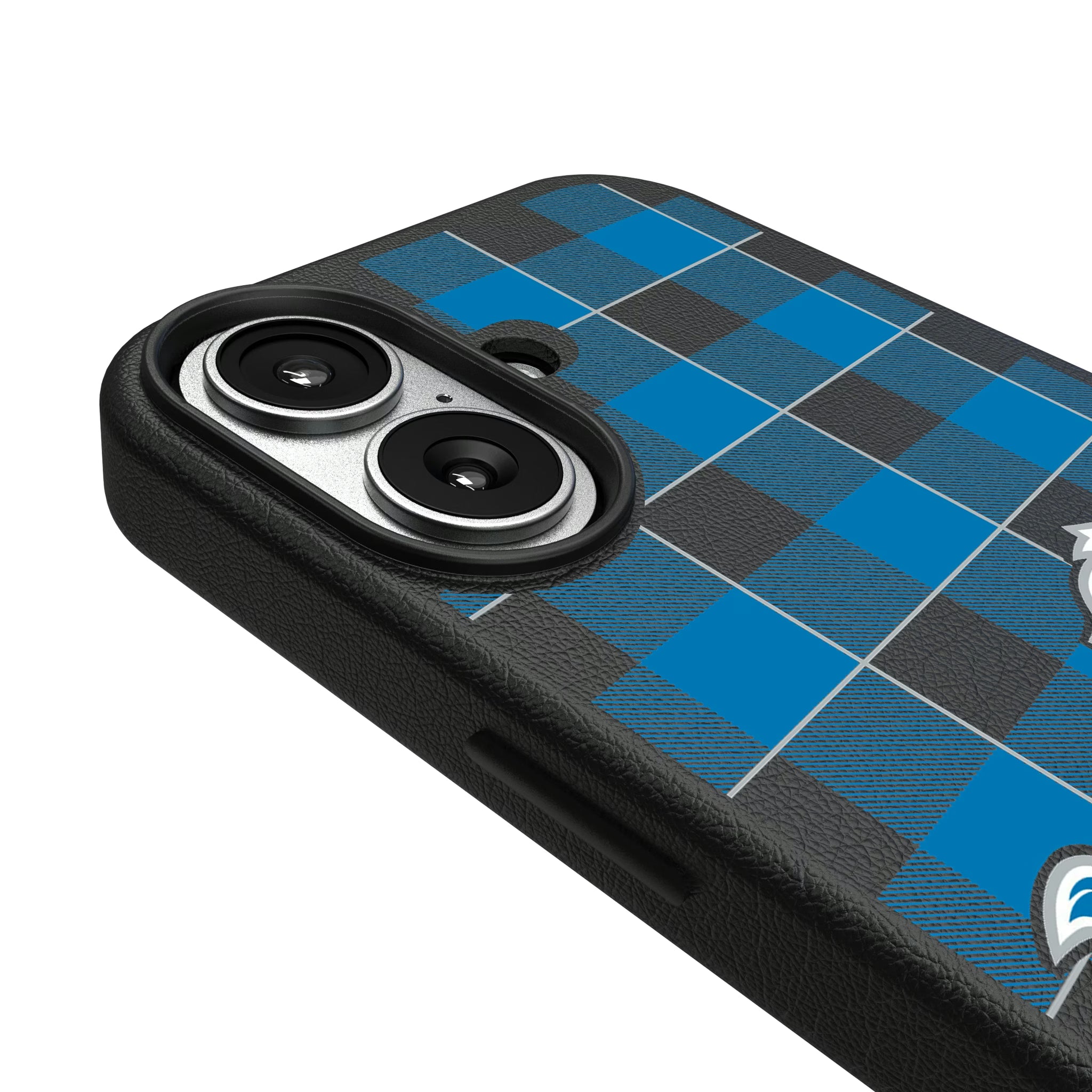 Detroit Lions Plaid iPhone MagSafe Compatible Phone Case for Apple iPhone - Detail#Device_iPhone 17