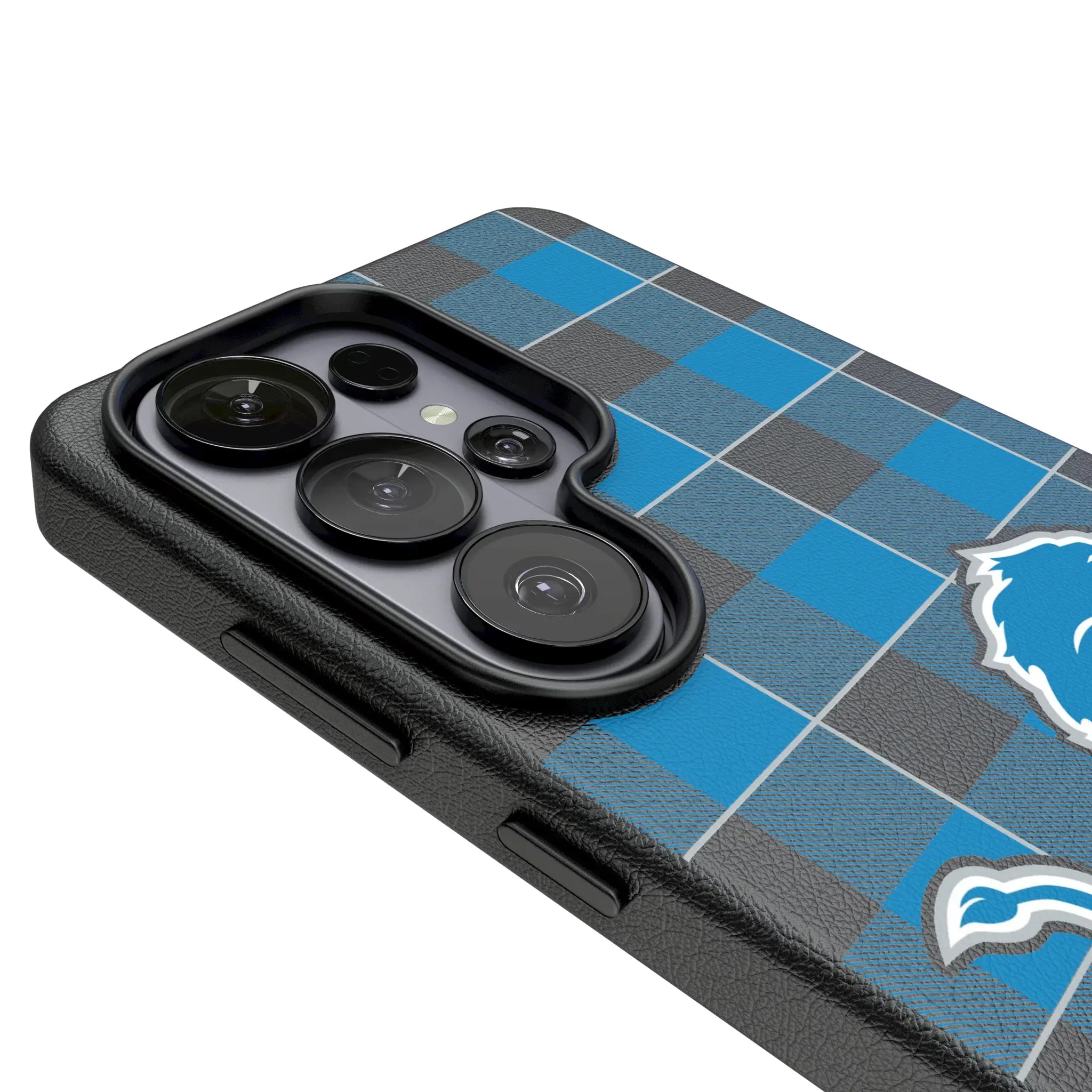 Detroit Lions Plaid Galaxy MagSafe Compatible Phone Case for Samsung Galaxy - Detail#Device_Galaxy S26 Ultra