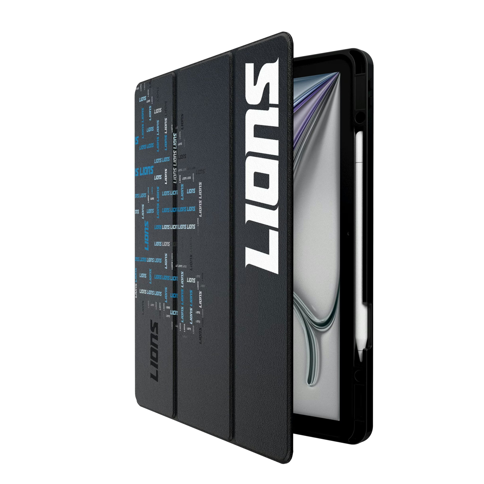 Detroit Lions Quadtile iPad Tablet Case for Apple iPad