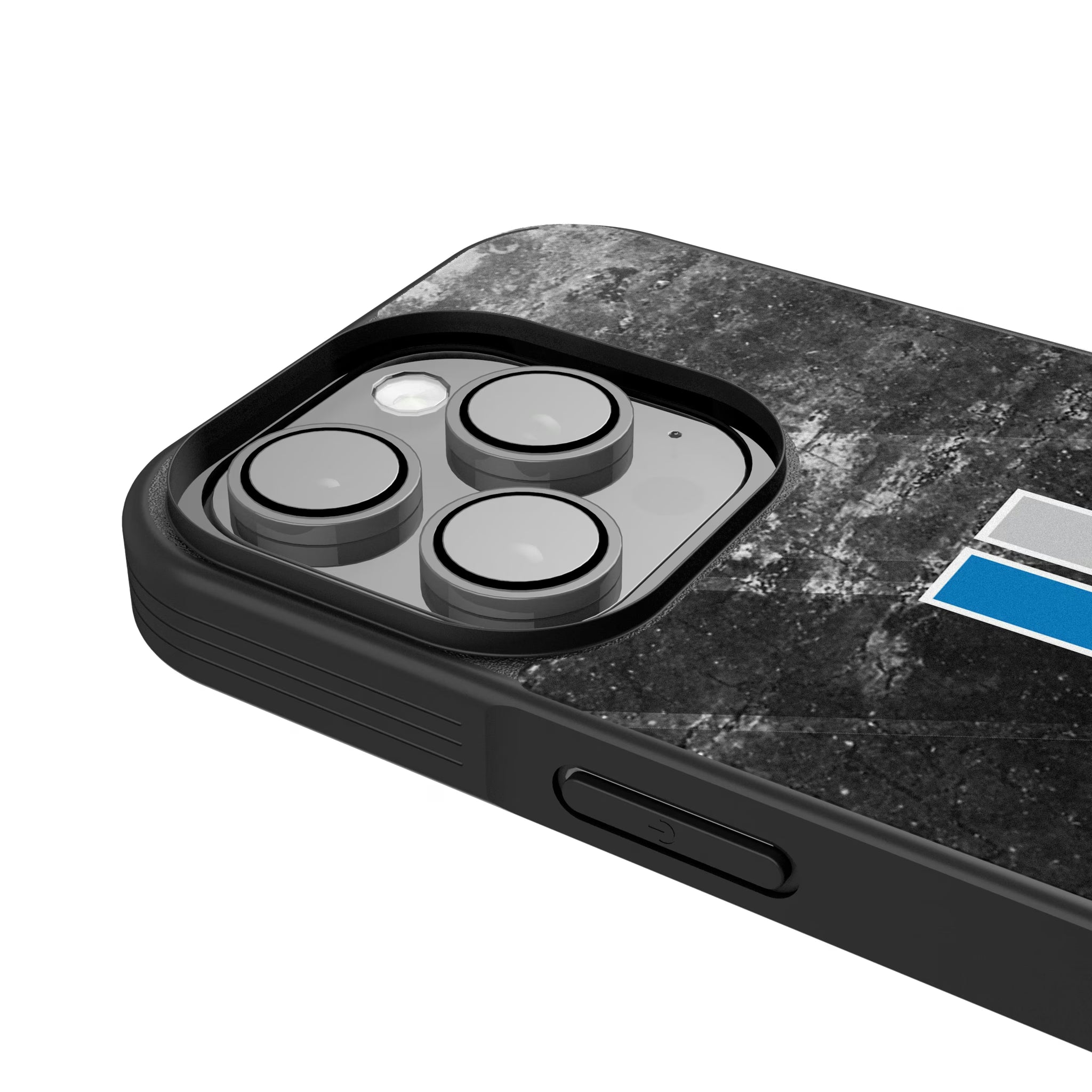 Detroit Lions Retro Legendary iPhone Bump Phone Case for Apple iPhone - Detail