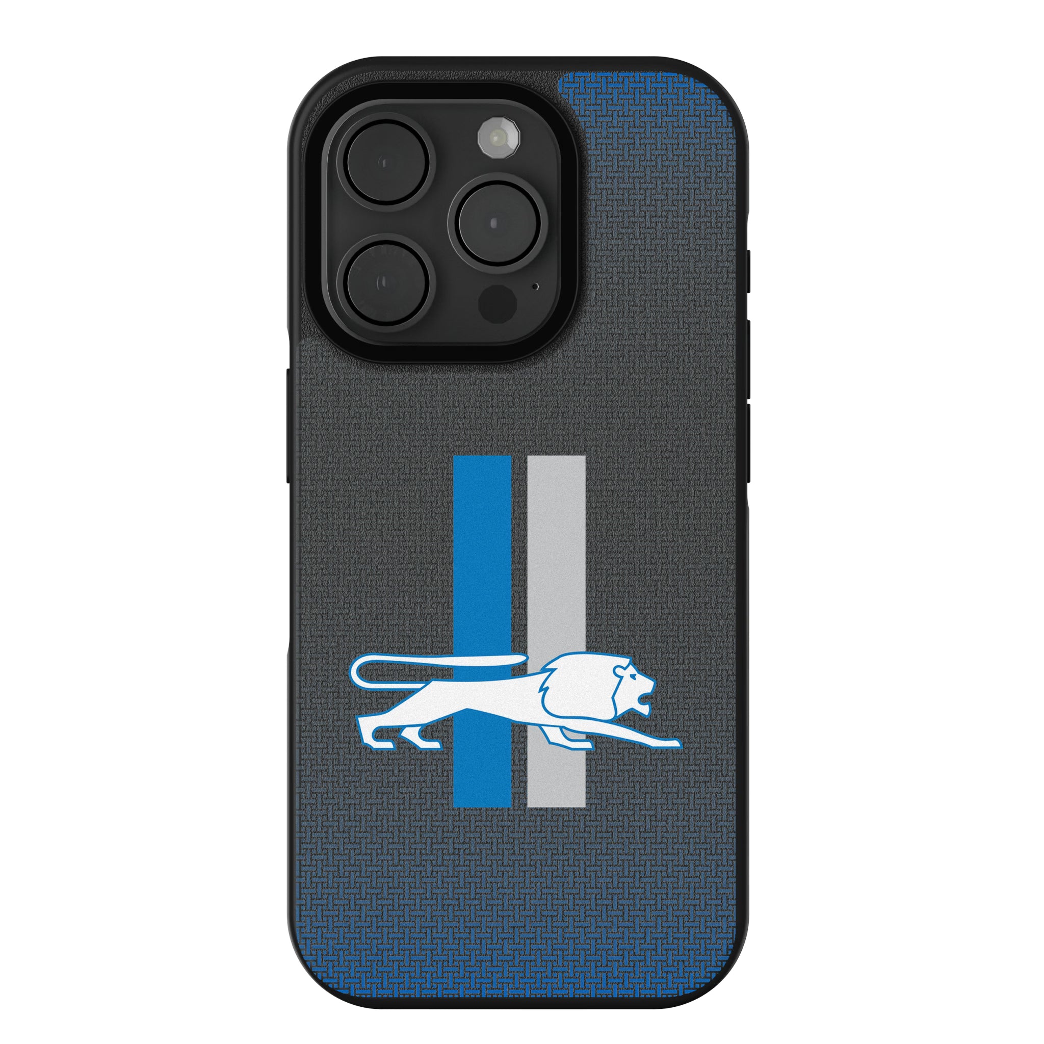 Detroit Lions Retro Linen iPhone Bump Phone Case for Apple iPhone
