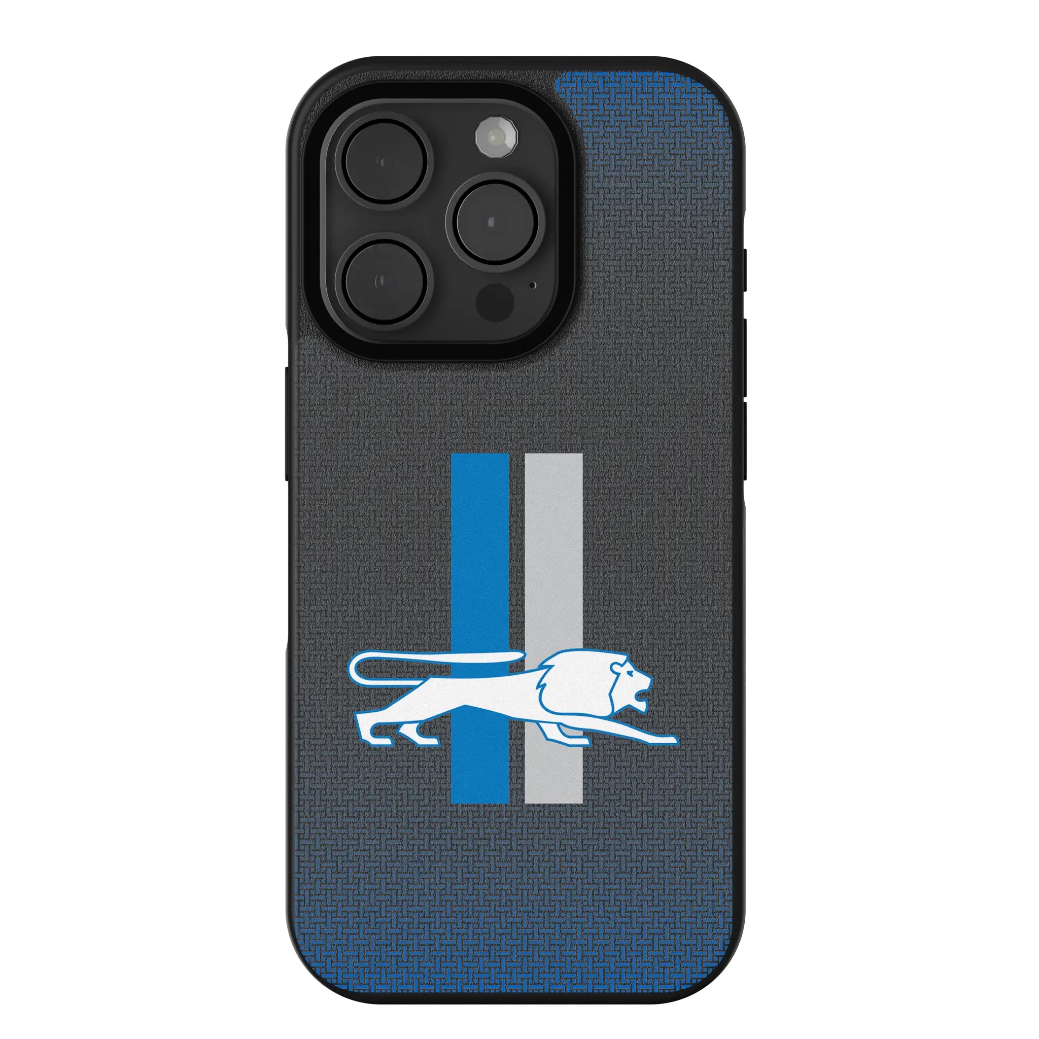 Detroit Lions Retro Linen iPhone Bump Phone Case for Apple iPhone