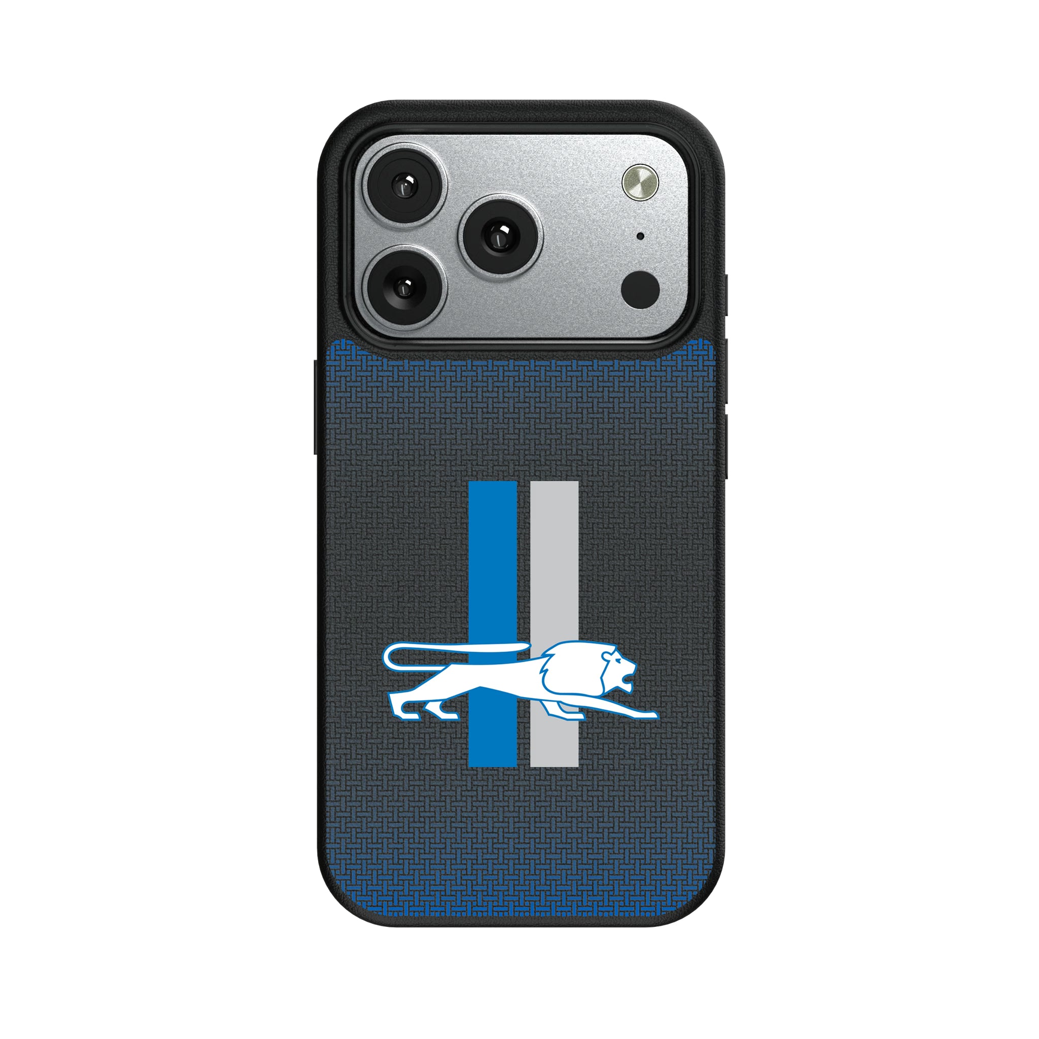 Detroit Lions Retro Linen iPhone MagSafe Compatible Phone Case for Apple iPhone#Device_iPhone 17 Pro