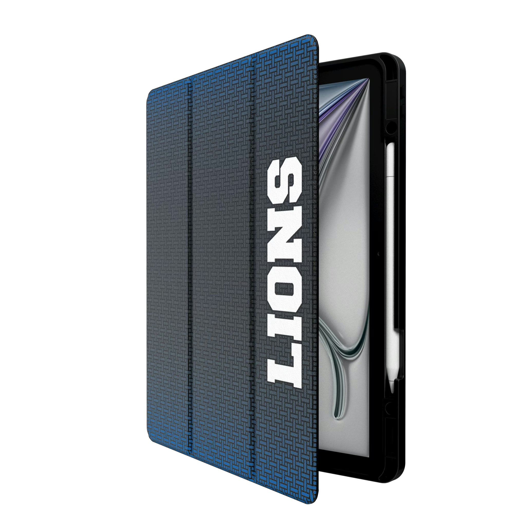 Detroit Lions Retro Linen iPad Tablet Case for Apple iPad