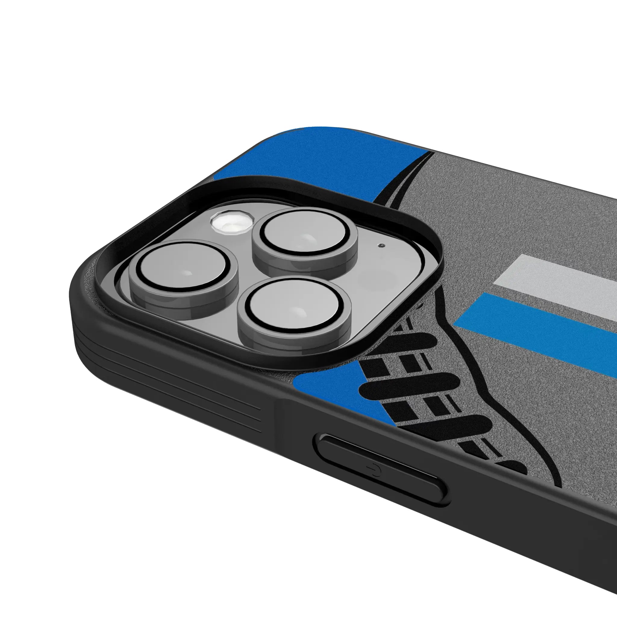 Detroit Lions Retro Passtime iPhone Bump Phone Case for Apple iPhone - Detail