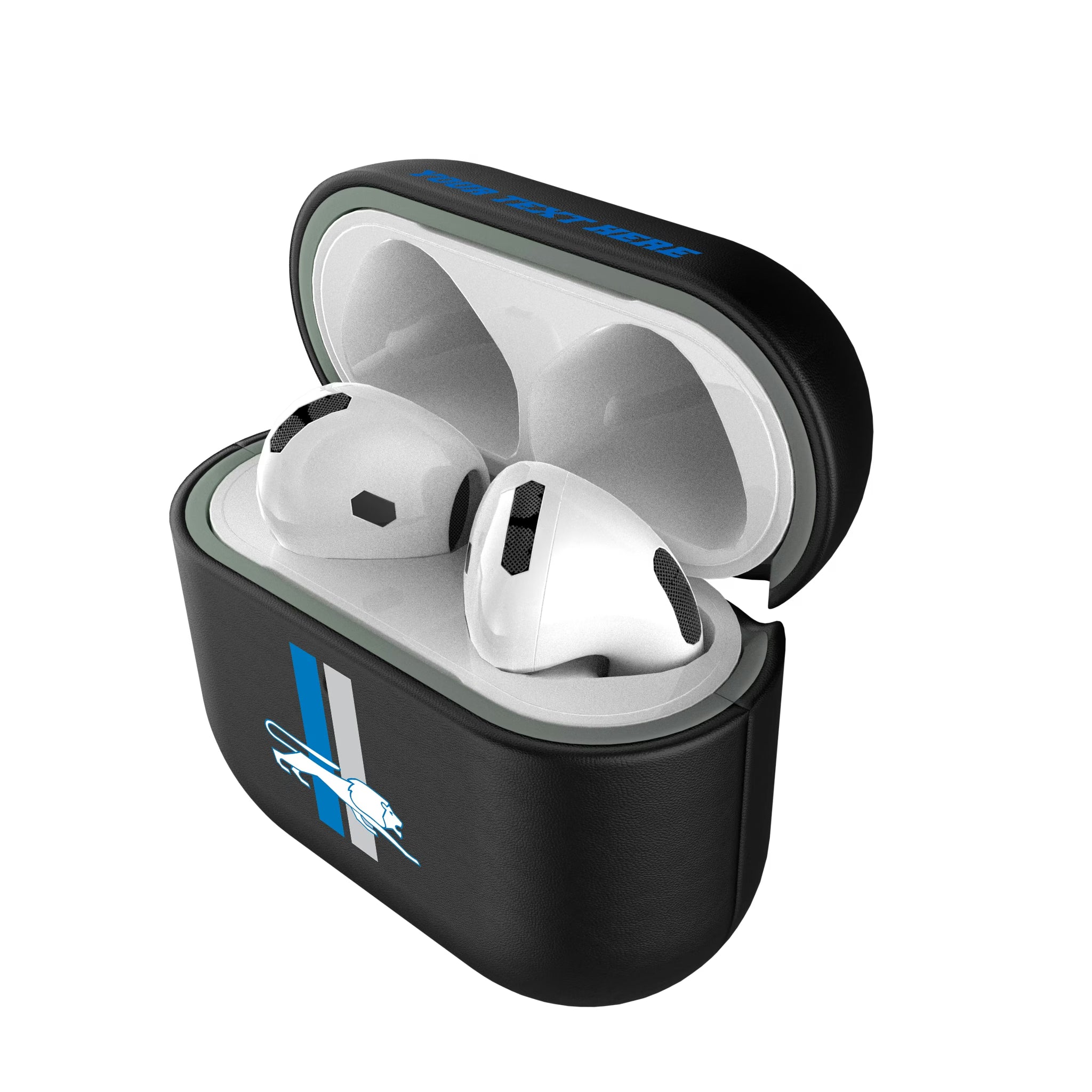 Detroit Lions Retro Personalized Insignia AirPods AirPod Case Cover#Device_AirPods 4