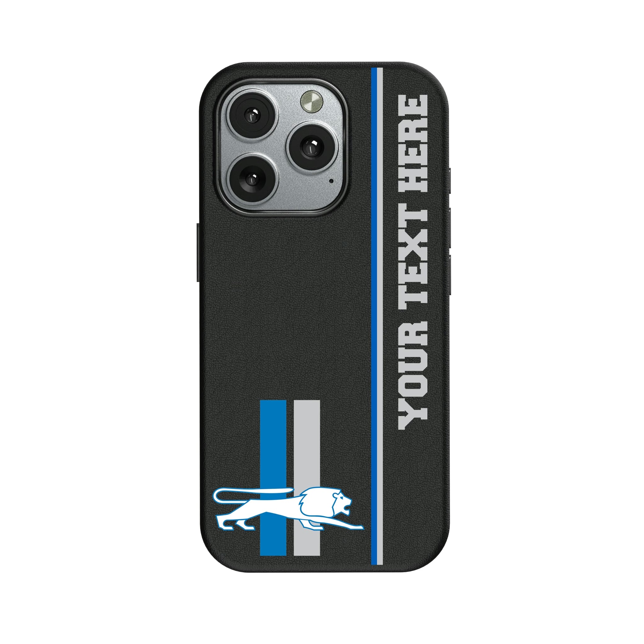 Detroit Lions Retro Personalized Sidebard iPhone MagSafe Compatible Phone Case for Apple iPhone