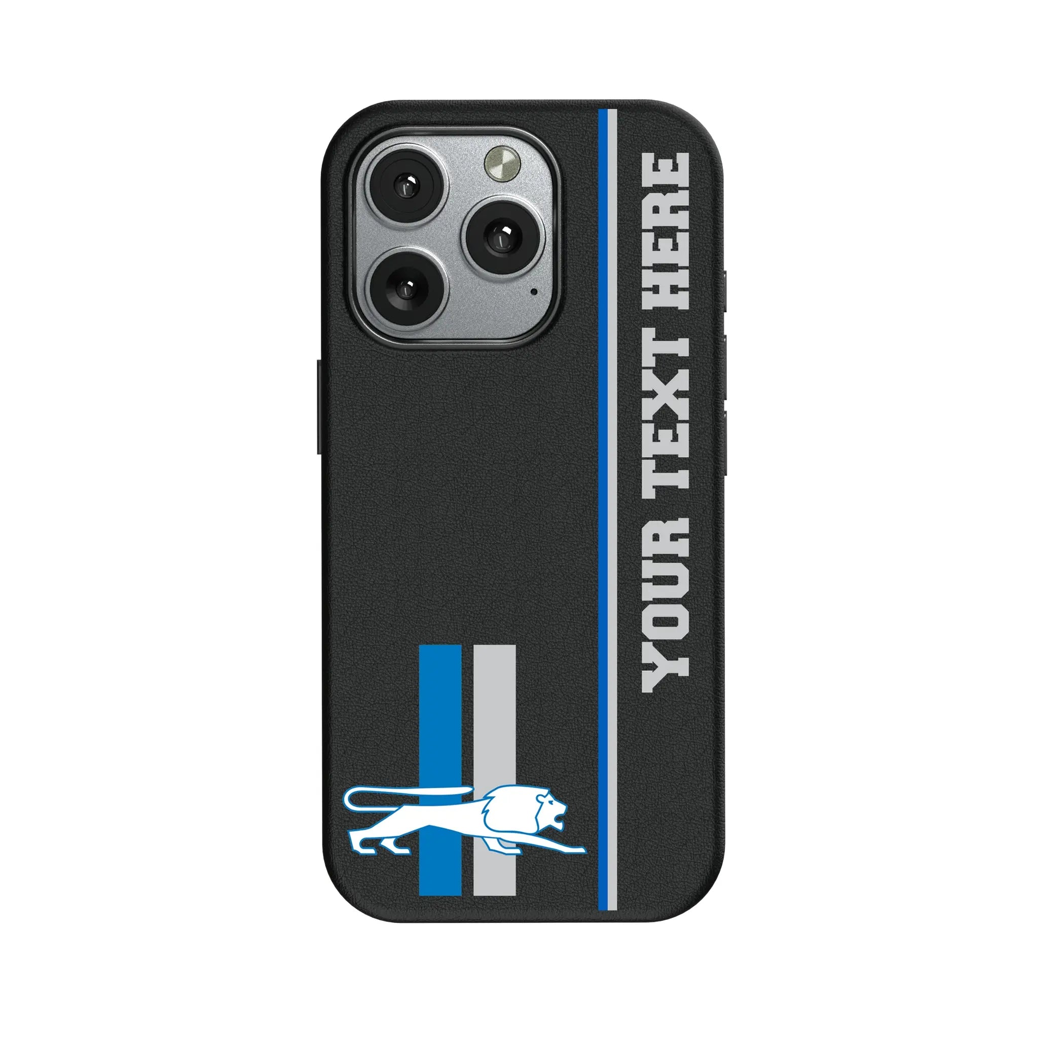 Detroit Lions Retro Personalized Sidebard iPhone MagSafe Compatible Phone Case for Apple iPhone