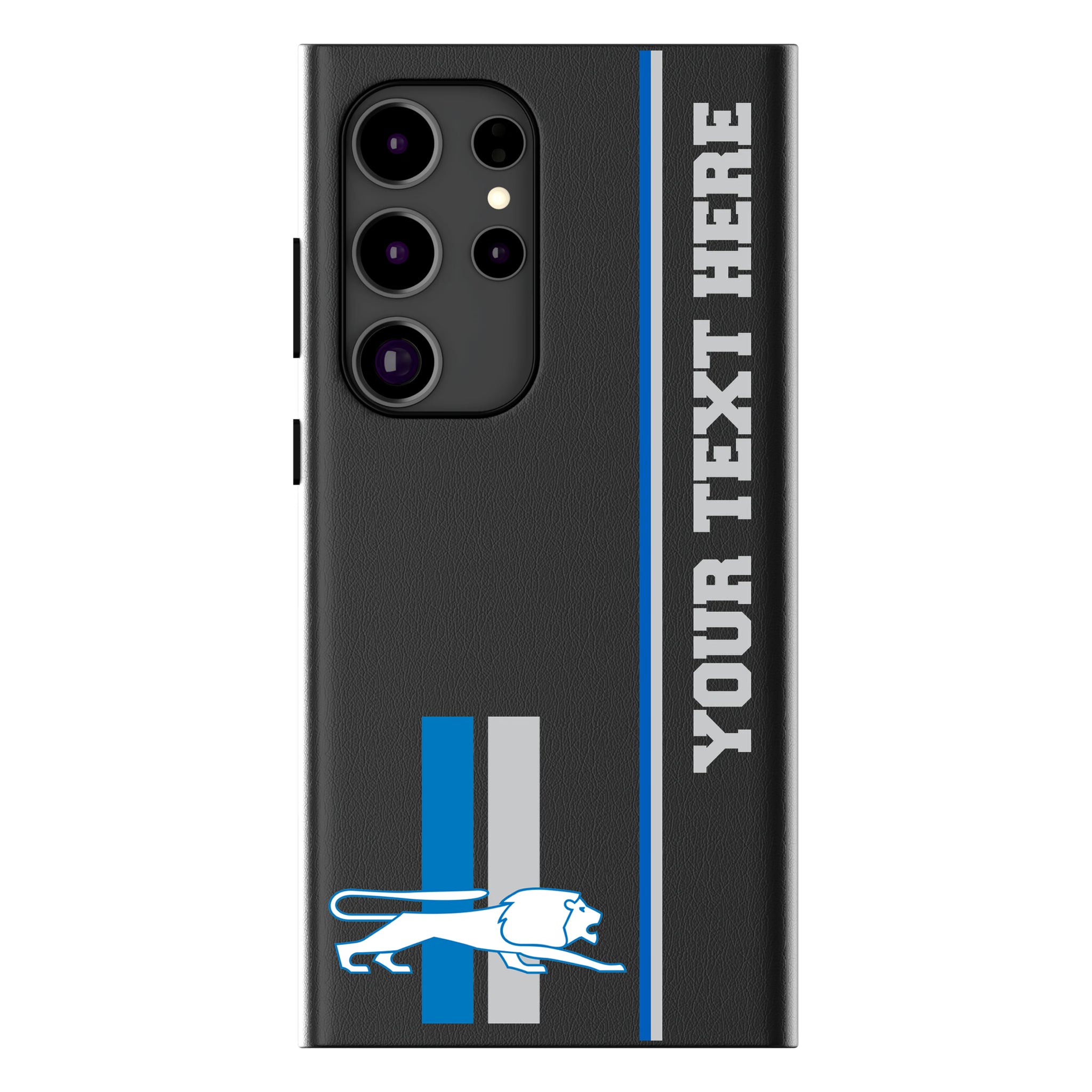 Detroit Lions Retro Personalized Sidebard Galaxy MagSafe Compatible Phone Case for Samsung Galaxy