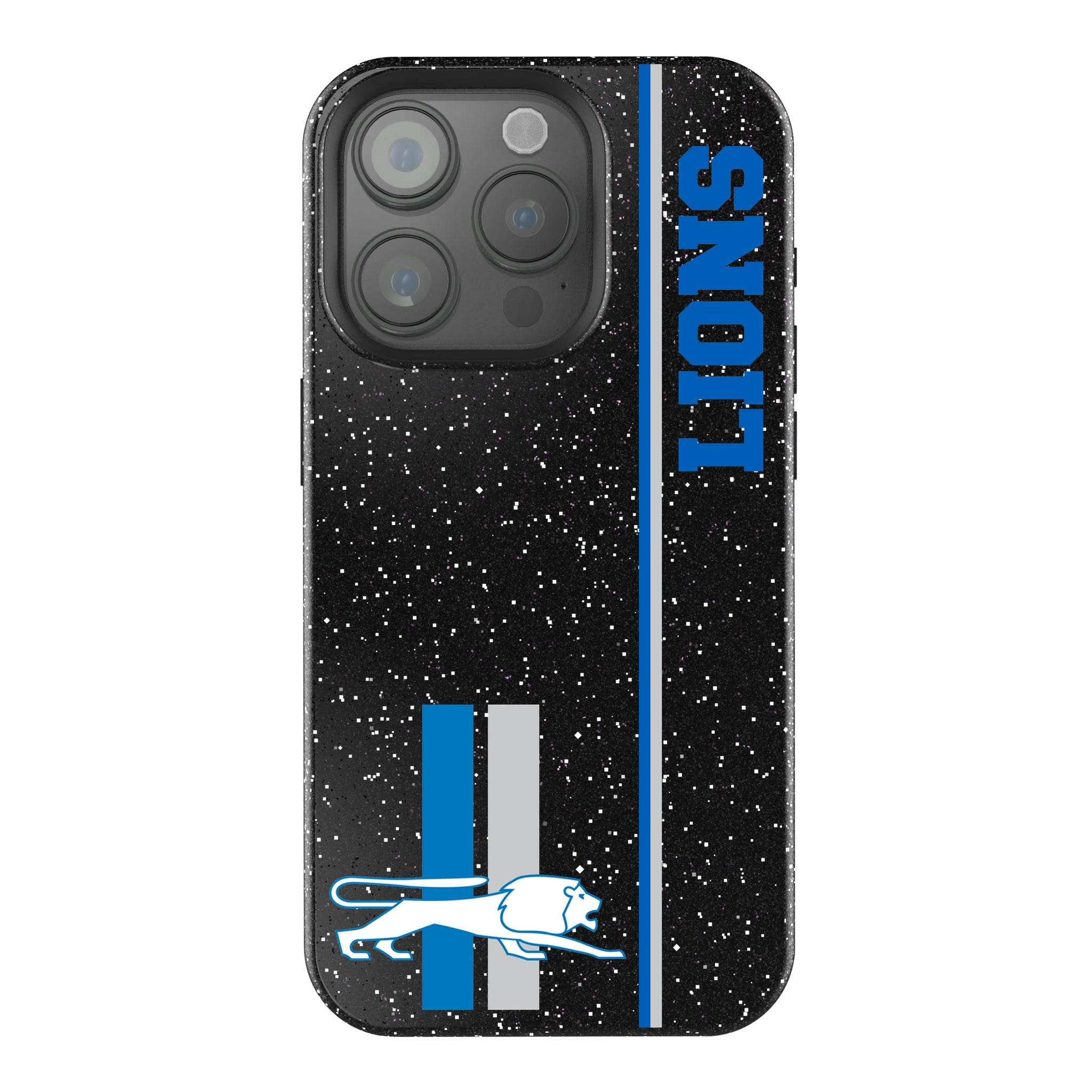 Detroit Lions Retro Sidebar iPhone Bling Phone Case for Apple iPhone