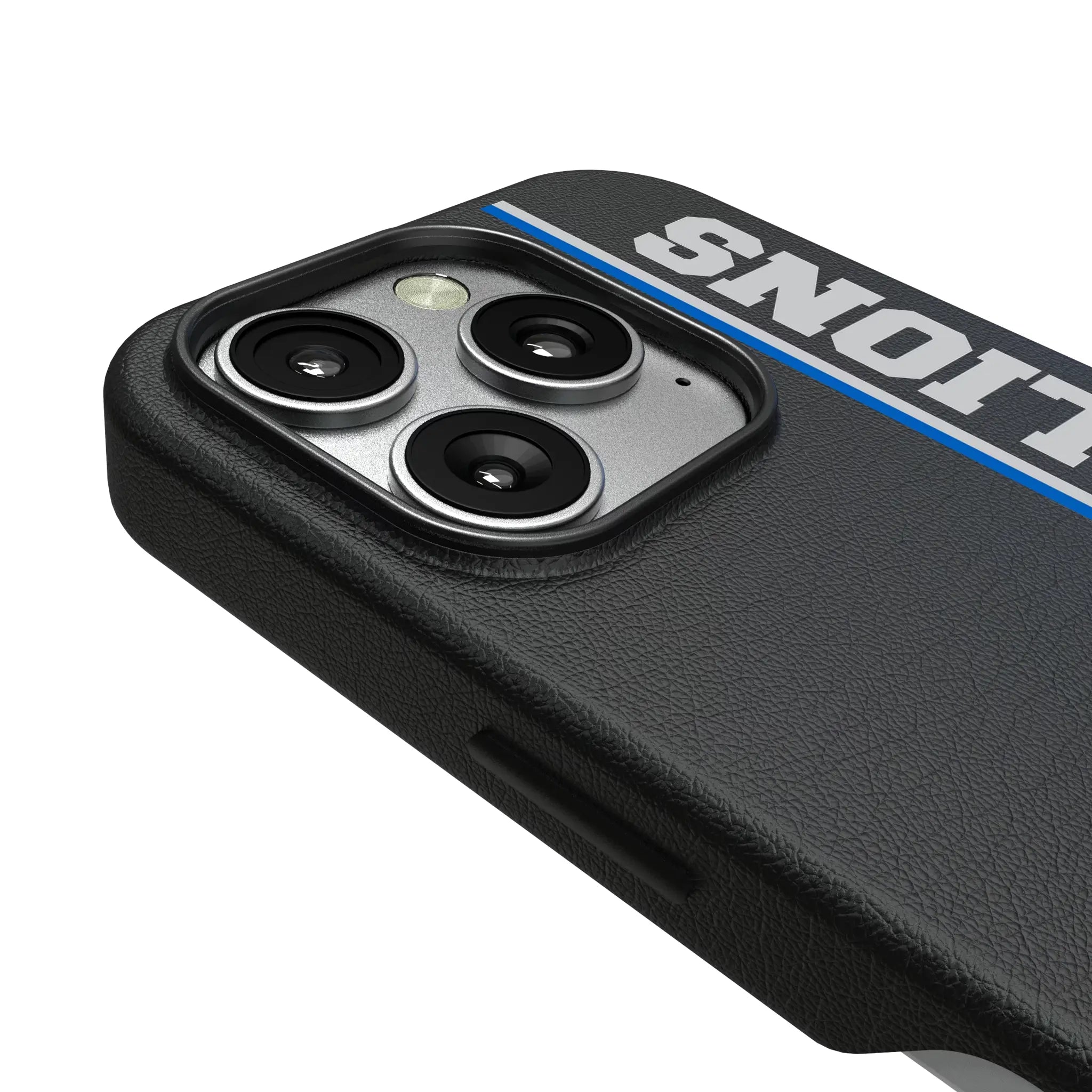 Detroit Lions Retro Sidebar iPhone MagSafe Compatible Phone Case for Apple iPhone - Detail