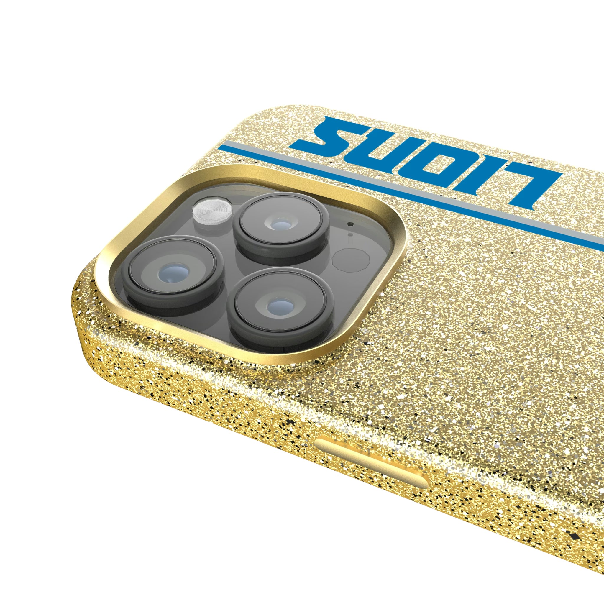 Detroit Lions Sidebar iPhone Bling Phone Case for Apple iPhone - Detail
