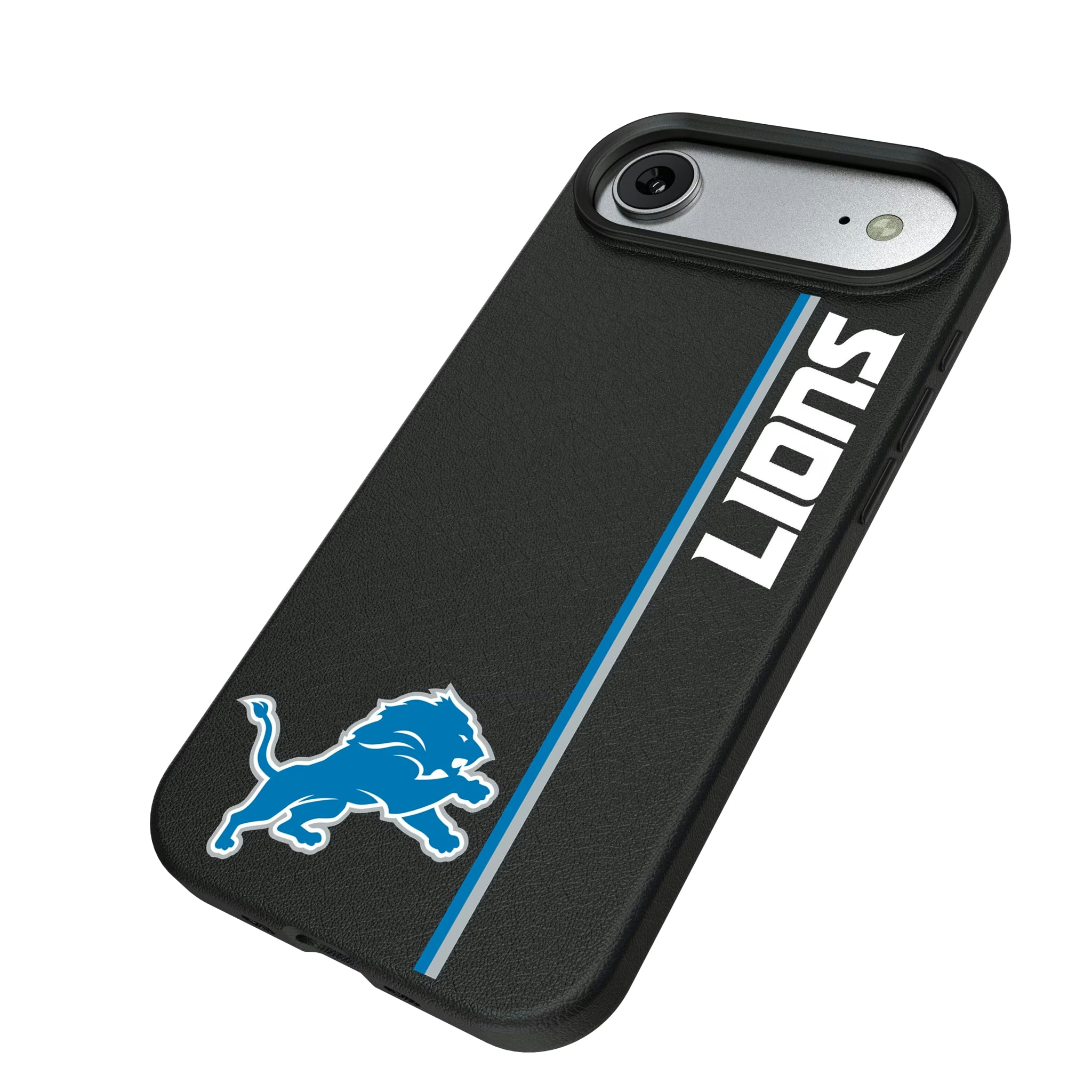 Detroit Lions Sidebar iPhone MagSafe Compatible Phone Case for Apple iPhone - Isometric View#Device_iPhone Air
