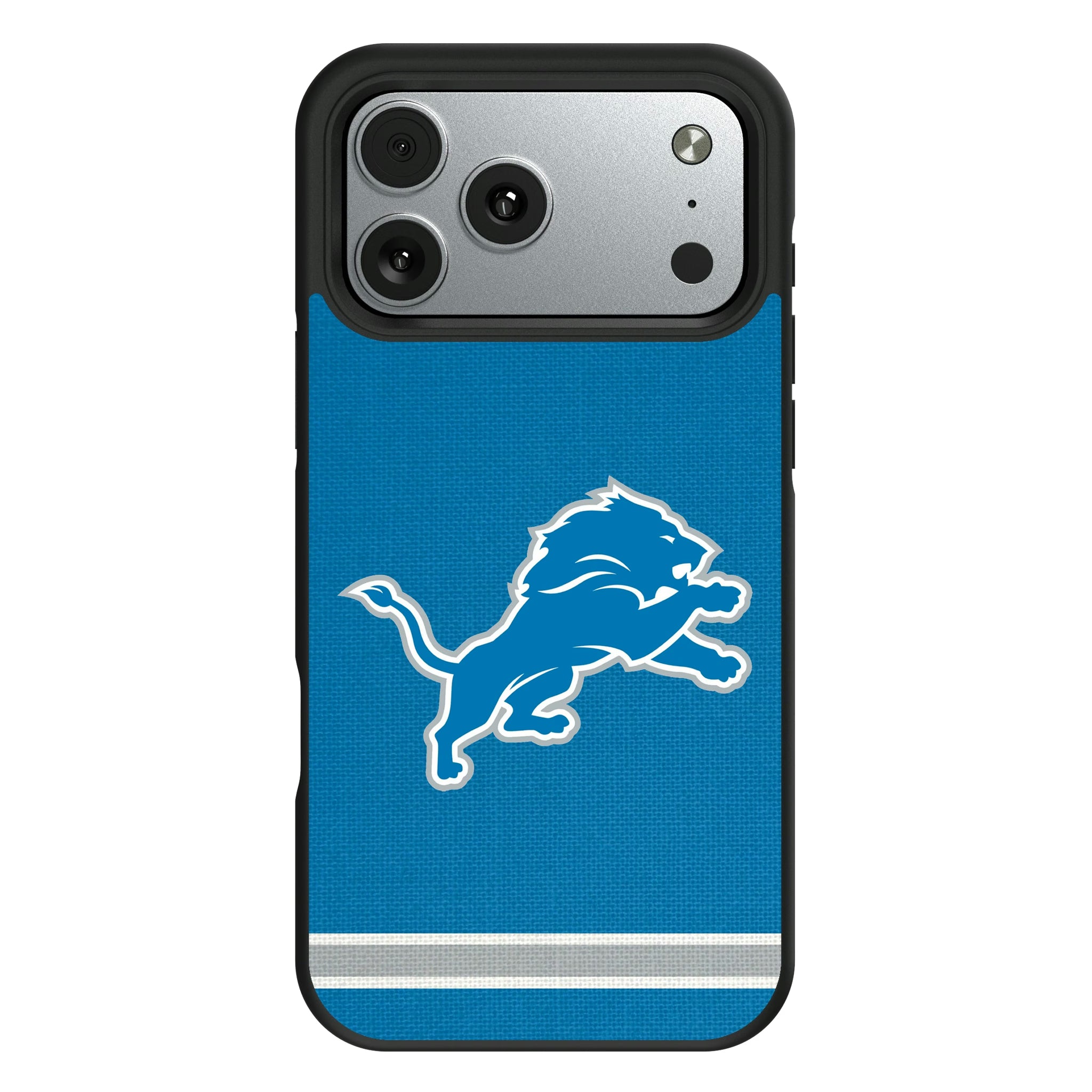 Detroit Lions Stripe iPhone Bump Phone Case for Apple iPhone#Device_iPhone 17 Pro Max