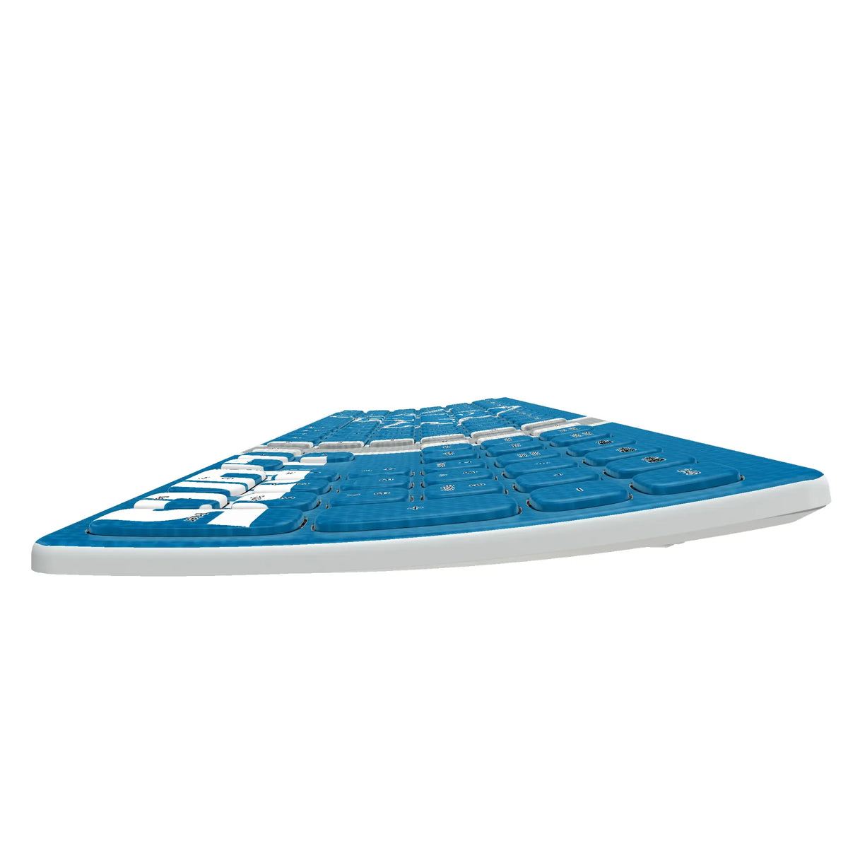 Detroit Lions Stripe KKB605 Curved Wireless Keyboard