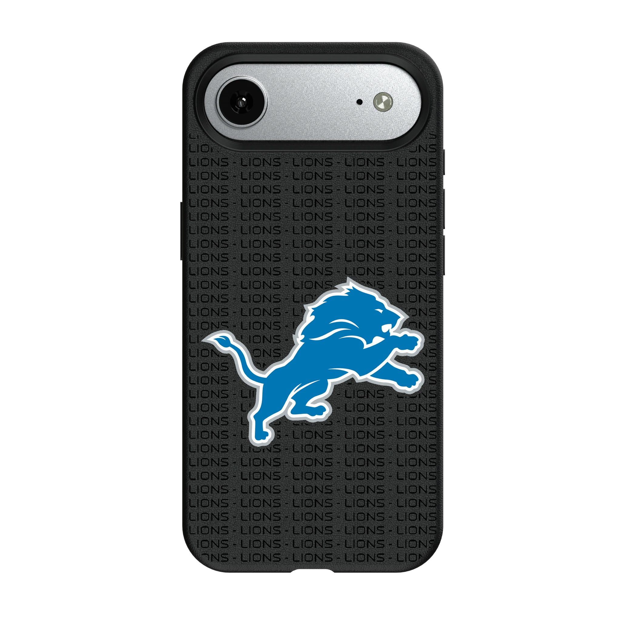 Detroit Lions Text Backdrop iPhone MagSafe Compatible Phone Case for Apple iPhone#Device_iPhone Air