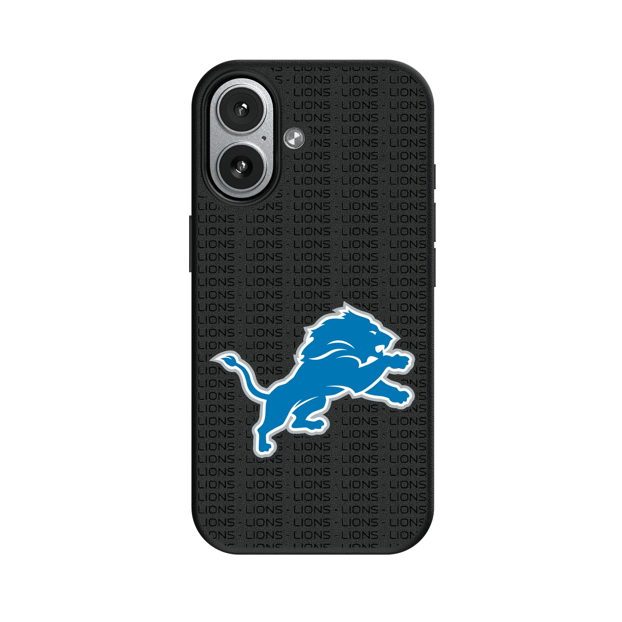 Detroit Lions Text Backdrop iPhone MagSafe Compatible Phone Case for Apple iPhone#Device_iPhone 17