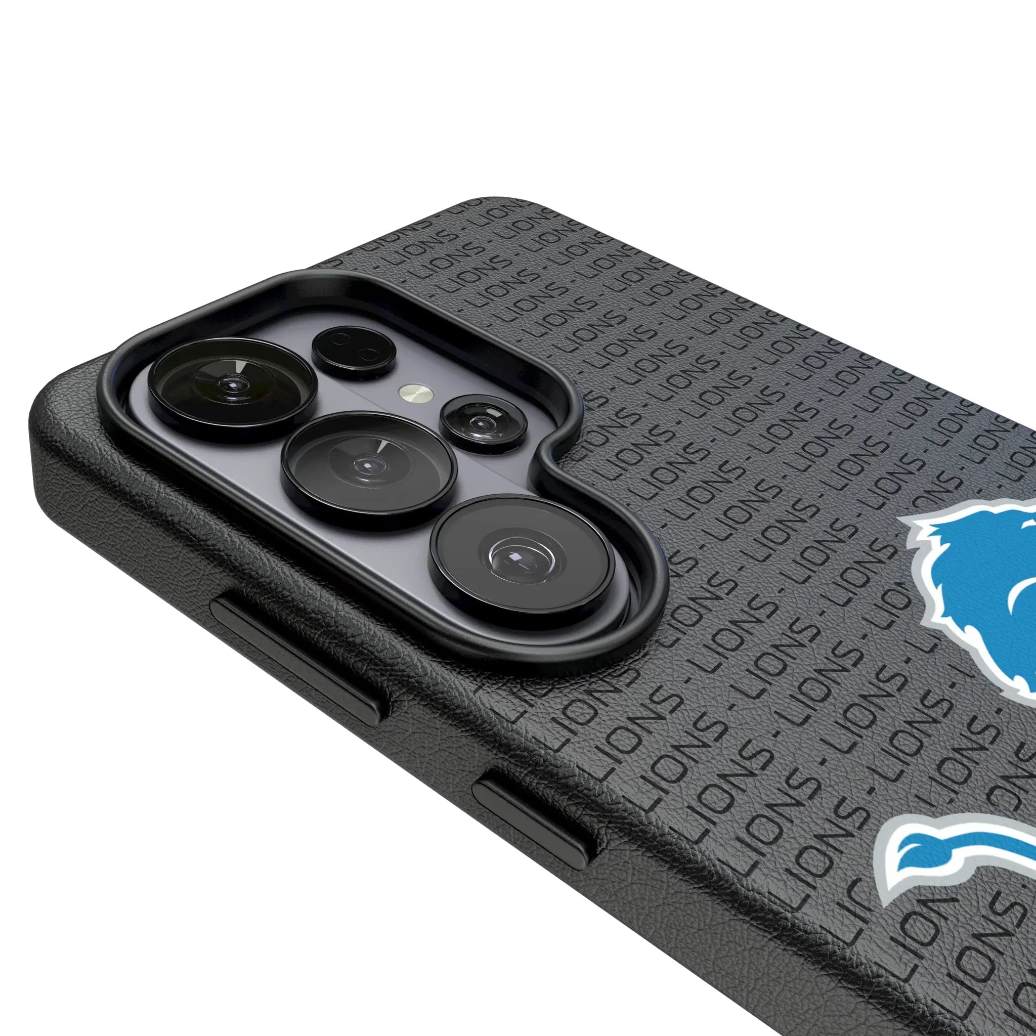 Detroit Lions Text Backdrop Galaxy MagSafe Compatible Phone Case for Samsung Galaxy - Detail#Device_Galaxy S26 Ultra