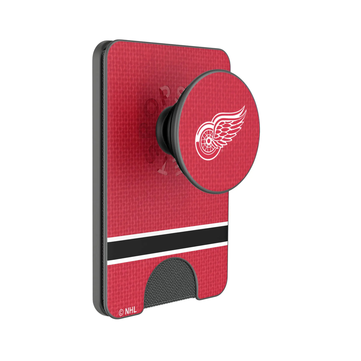 Detroit Red Wings Endzone Solid Popsockets Wallet Magnetic