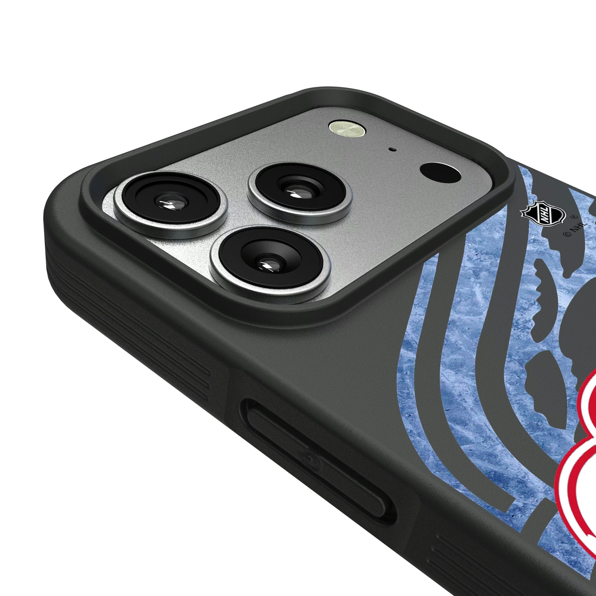 Detroit Red Wings Ice Tilt iPhone Bump Phone Case for Apple iPhone - Detail#Device_iPhone 17 Pro