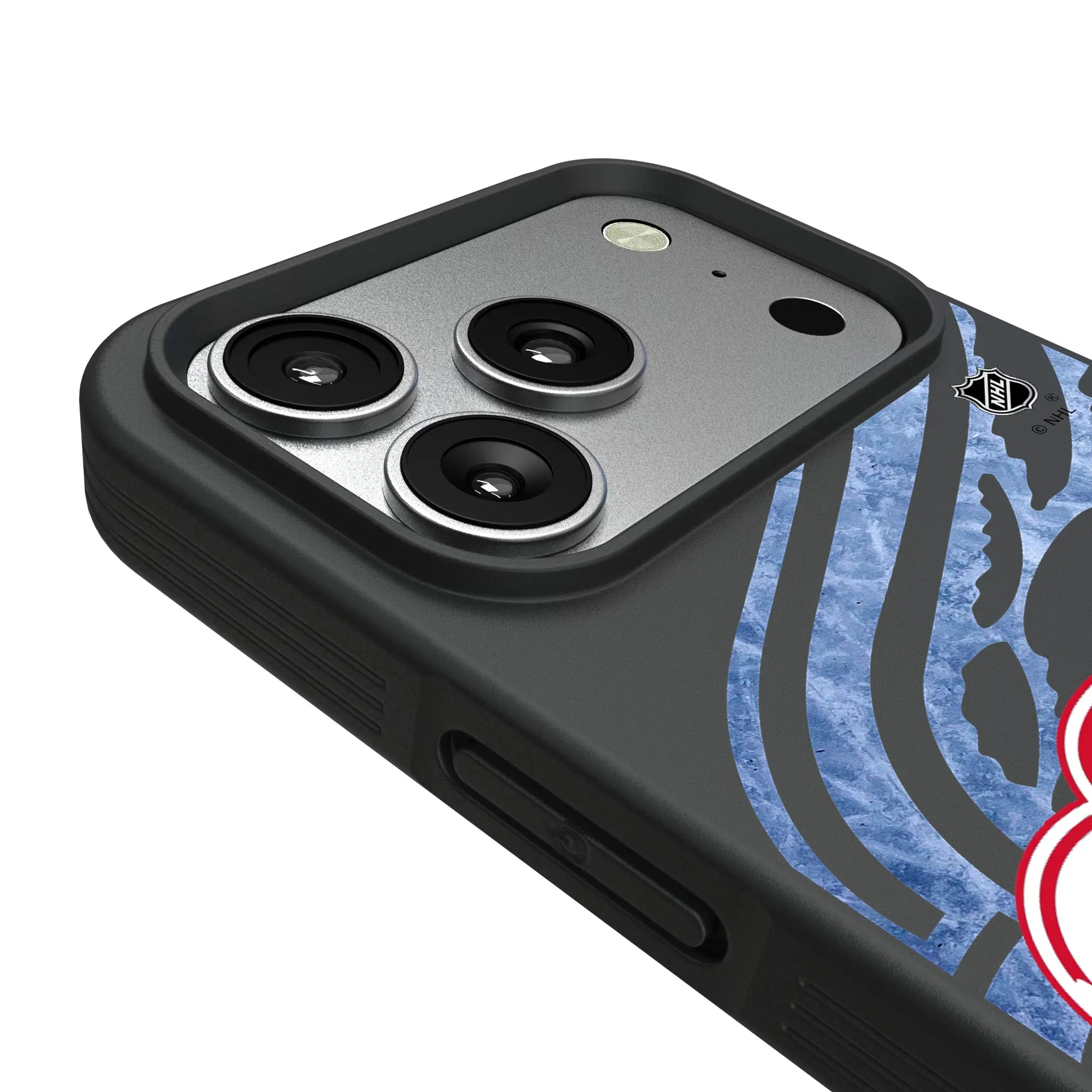Detroit Red Wings Ice Tilt iPhone Bump Phone Case for Apple iPhone - Detail#Device_iPhone 17 Pro