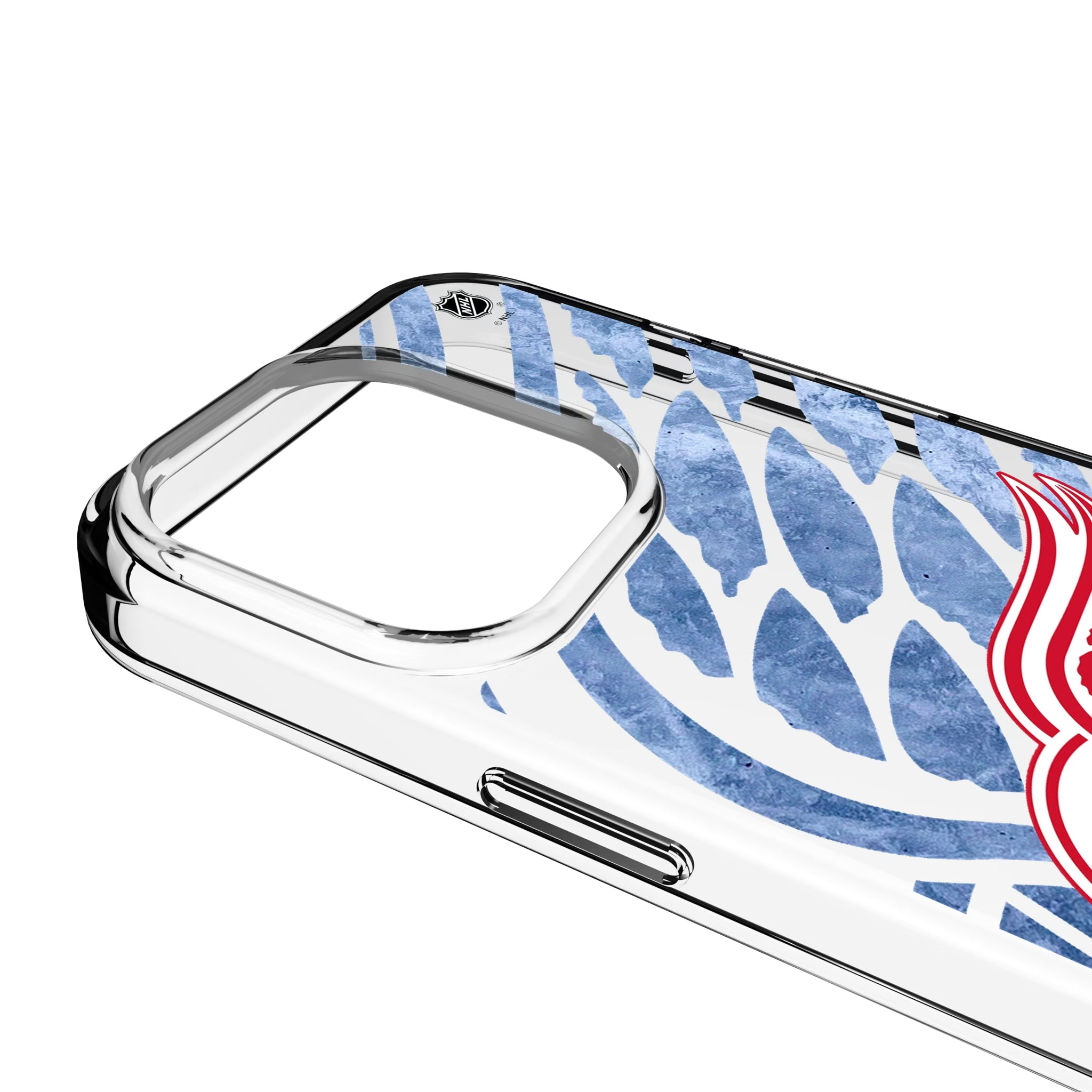 Detroit Red Wings Ice Tilt iPhone Clear Phone Case for Apple iPhone - Detail