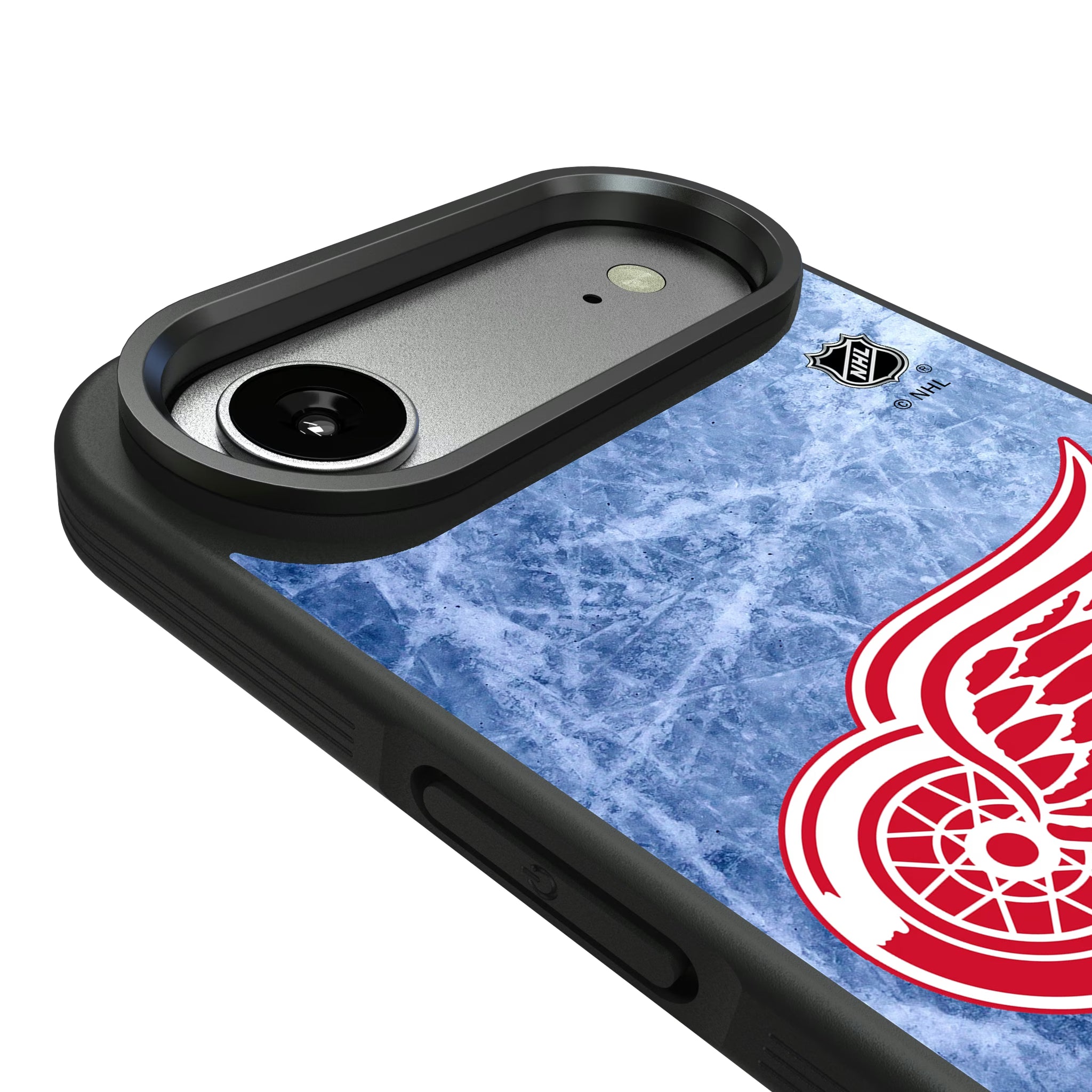 Detroit Red Wings Ice Wordmark iPhone Bump Phone Case for Apple iPhone - Detail#Device_iPhone Air