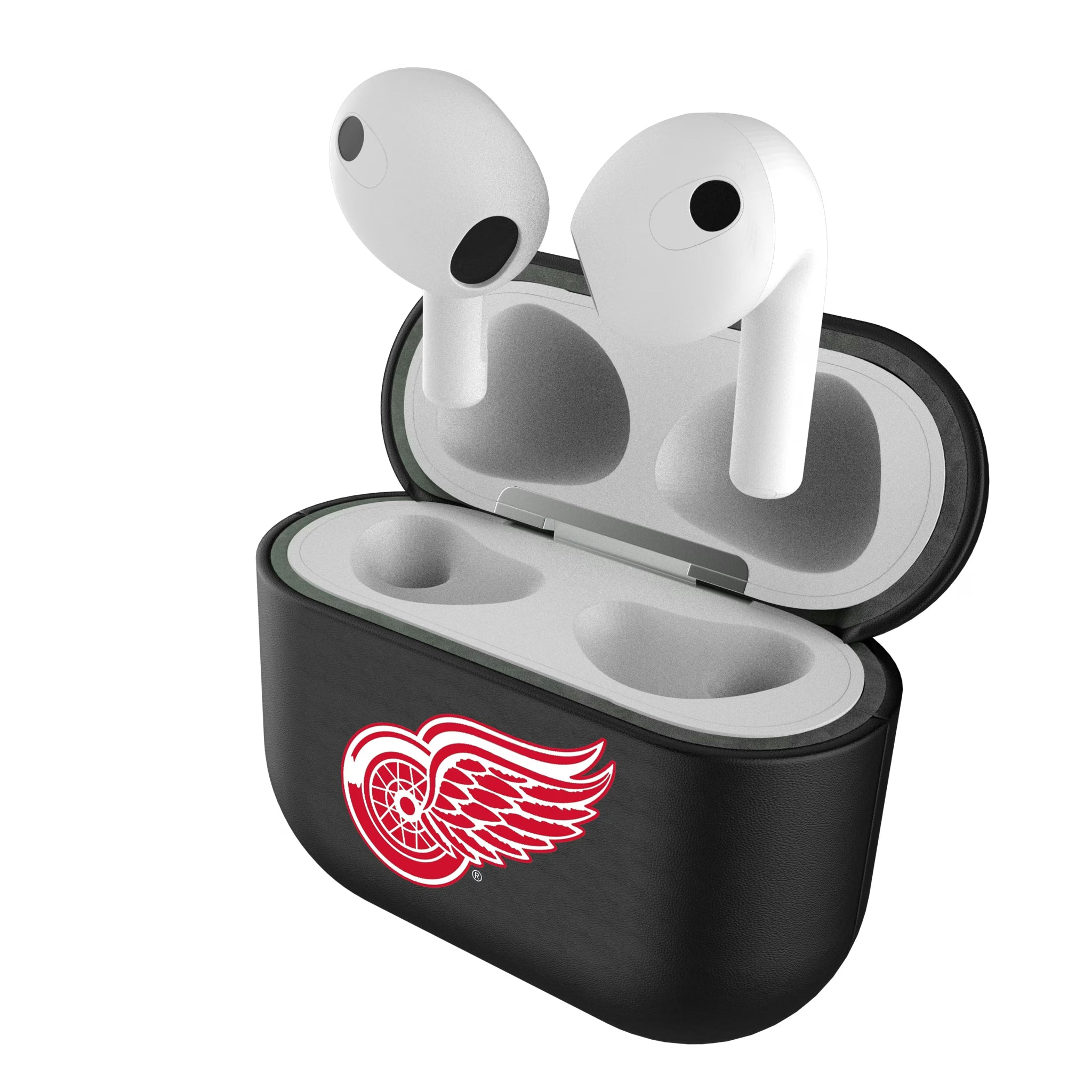 Detroit Red Wings Insignia AirPods AirPod Case Cover#Device_AirPods 3rd Gen