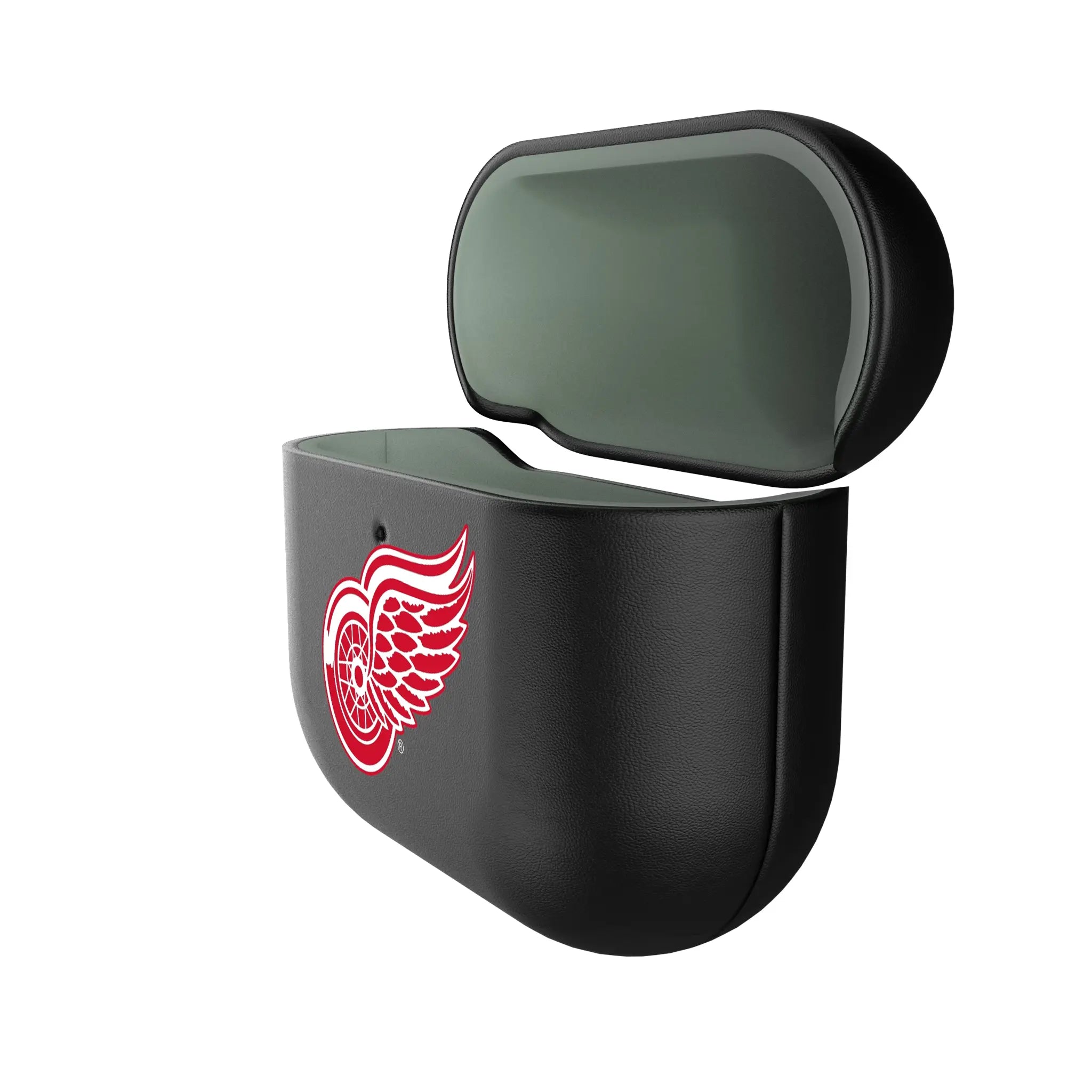 Detroit Red Wings Insignia AirPods AirPod Case Cover - Isometric View#Device_AirPods 4