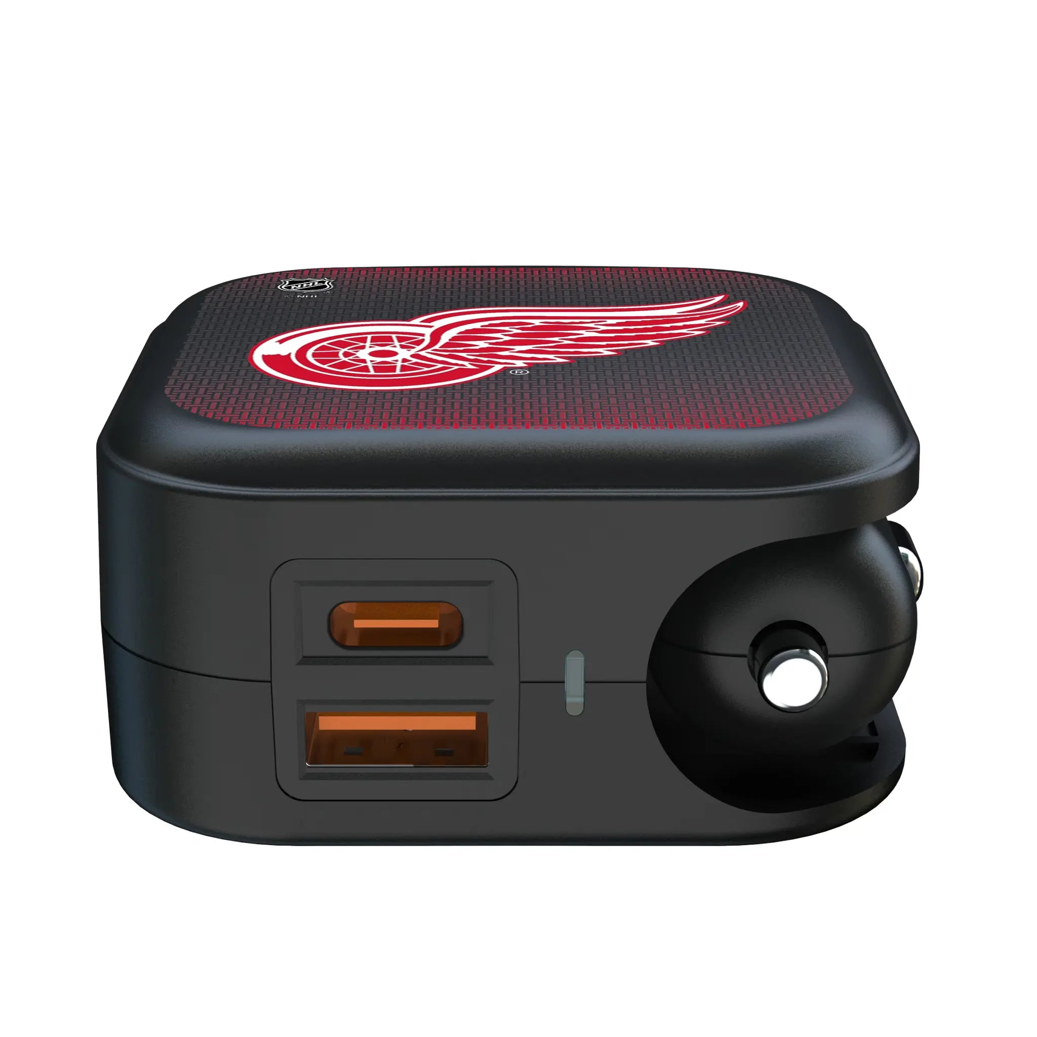 Detroit Red Wings Linen 2 in 1 USB A/C Charger