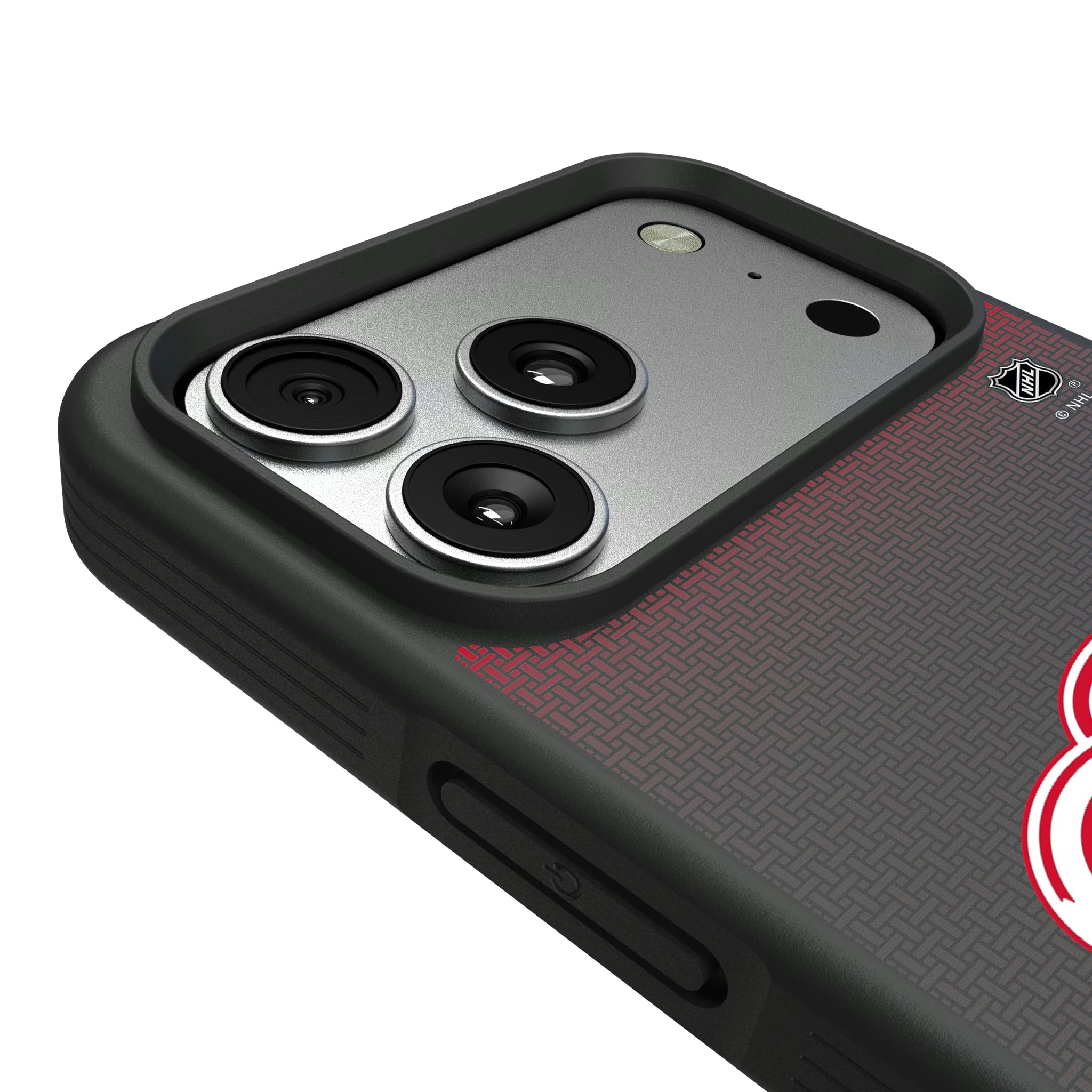 Detroit Red Wings Linen iPhone Bump Phone Case for Apple iPhone - Detail#Device_iPhone 17 Pro Max