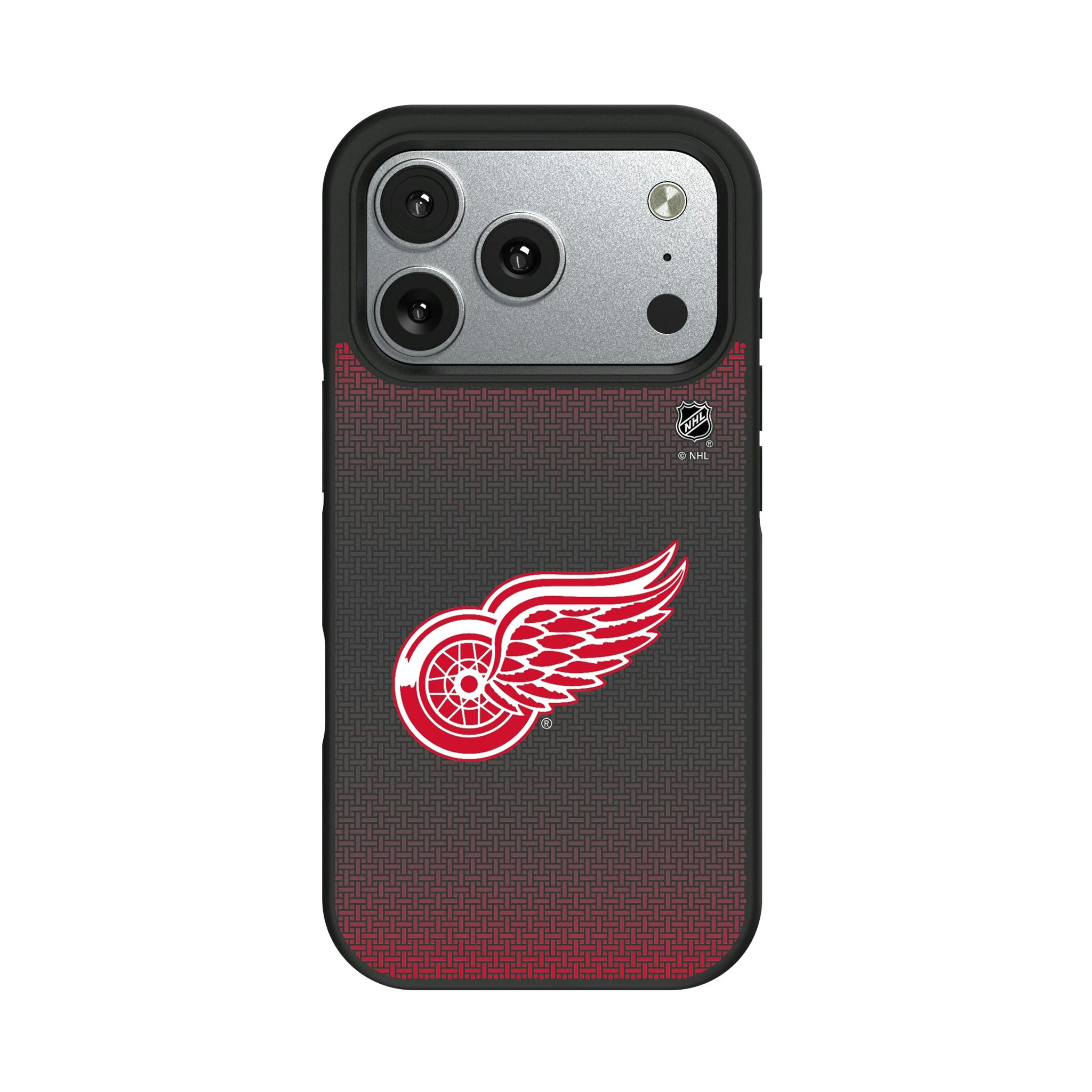 Detroit Red Wings Linen iPhone Bump Phone Case for Apple iPhone#Device_iPhone 17 Pro