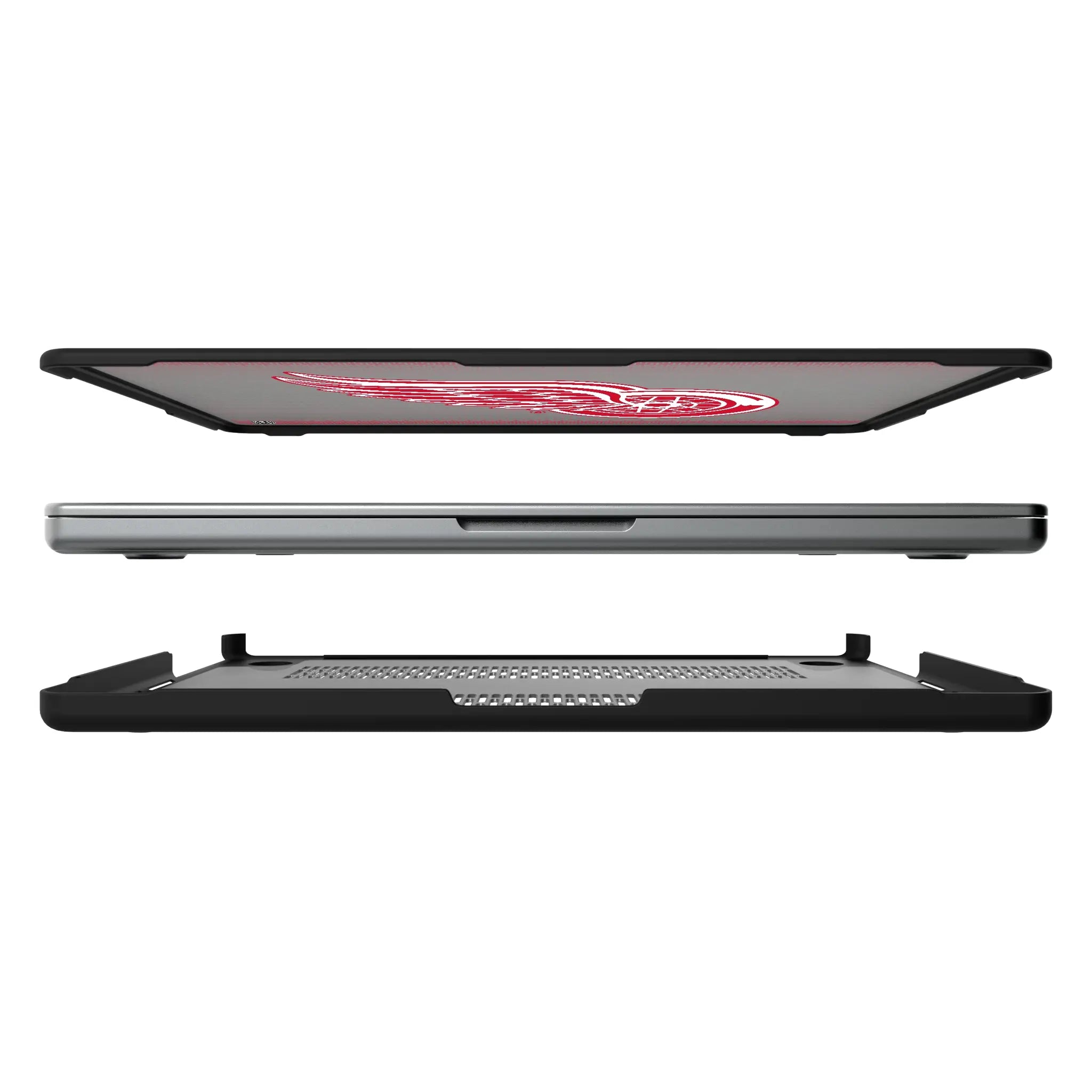 Detroit Red Wings Linen MacBook Laptop Case for Apple MacBook