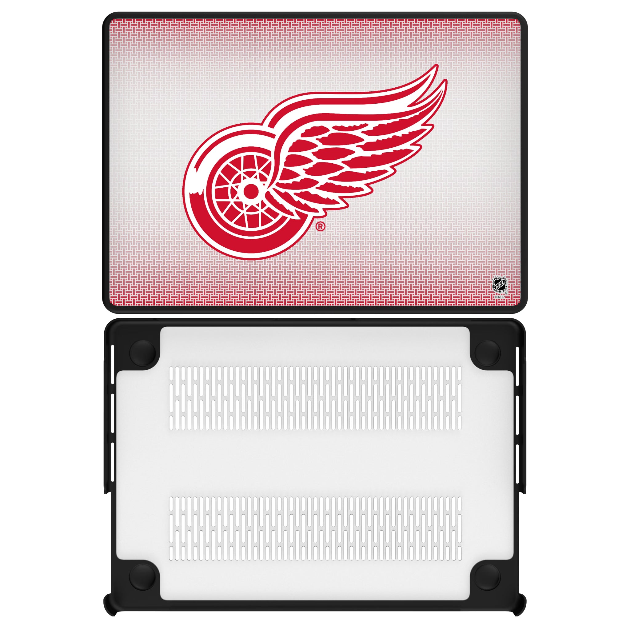 Detroit Red Wings Linen MacBook Laptop Case for Apple MacBook#Device_MacBook Pro (14-inch, 2021) / MacBook Pro (14-inch, 2023) / MacBook Pro (14-inch, 2024)