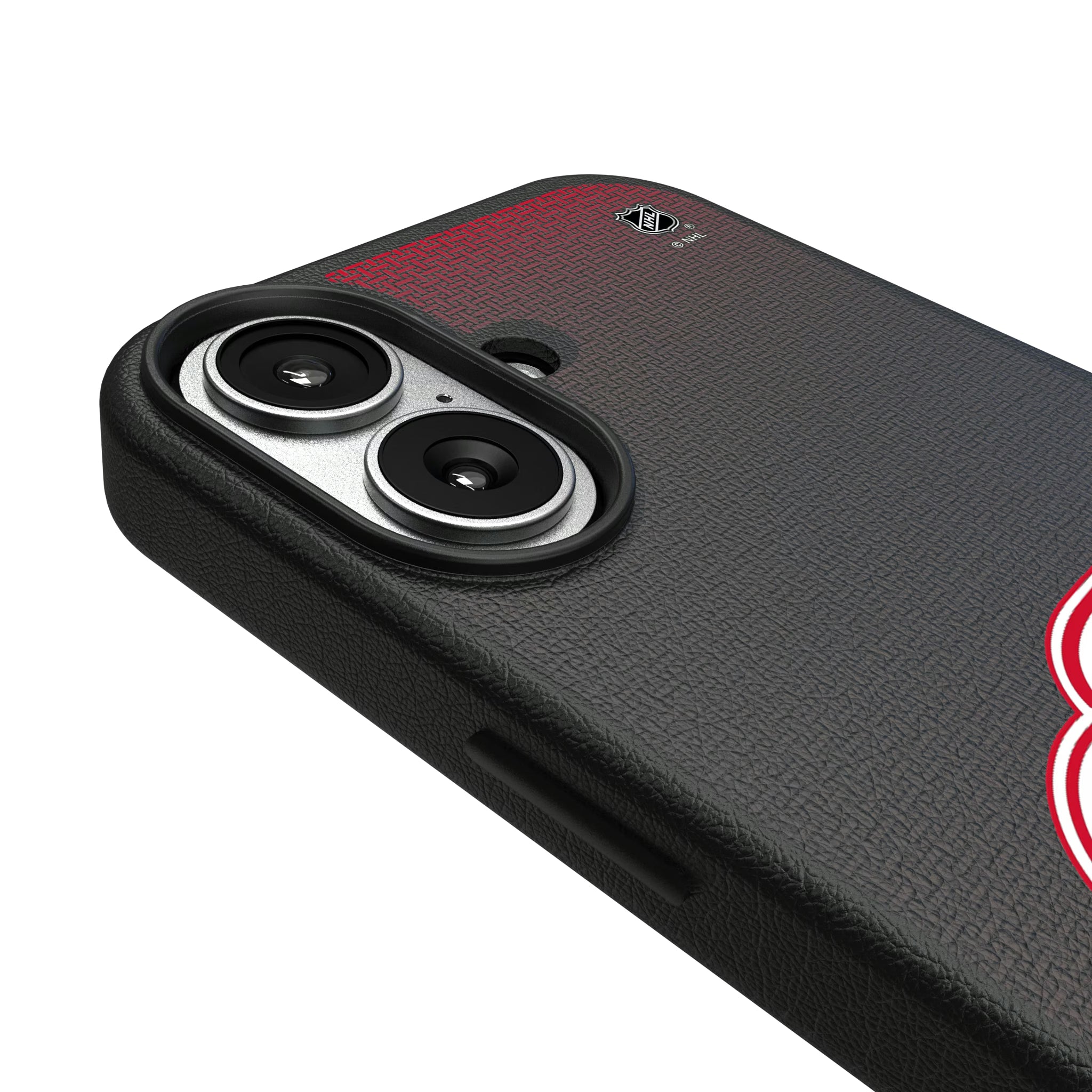 Detroit Red Wings Linen iPhone MagSafe Compatible Phone Case for Apple iPhone - Detail#Device_iPhone 17