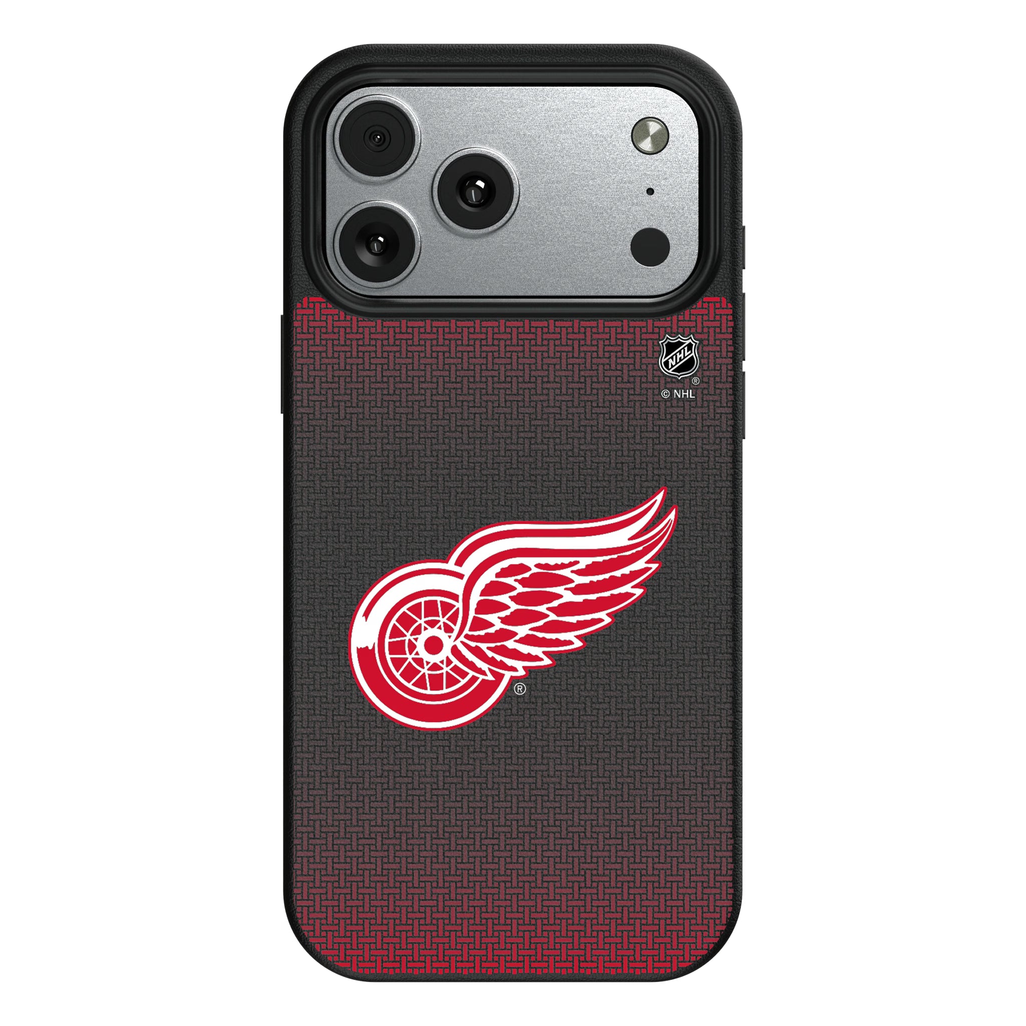 Detroit Red Wings Linen iPhone MagSafe Compatible Phone Case for Apple iPhone#Device_iPhone 17 Pro Max