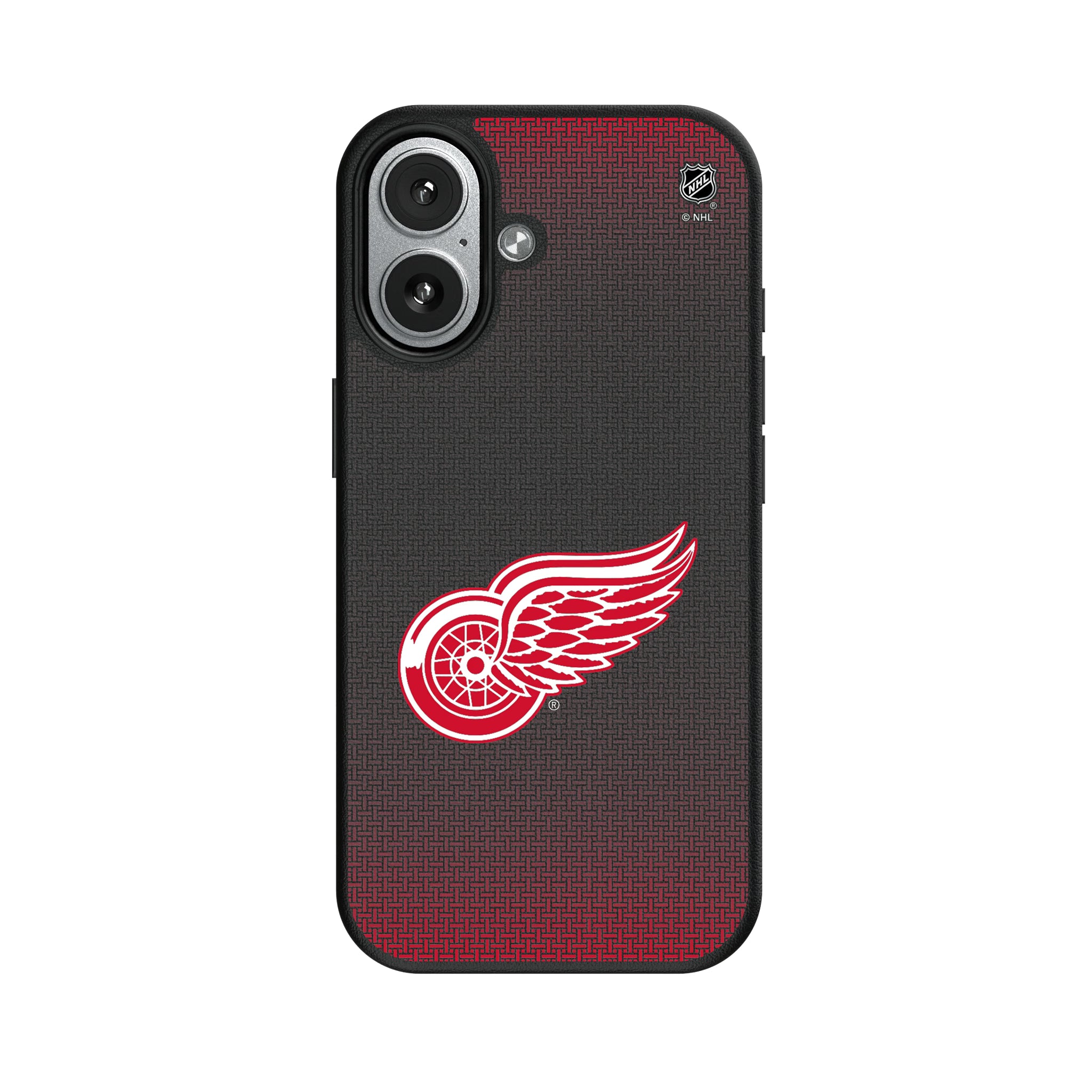 Detroit Red Wings Linen iPhone MagSafe Compatible Phone Case for Apple iPhone#Device_iPhone 17