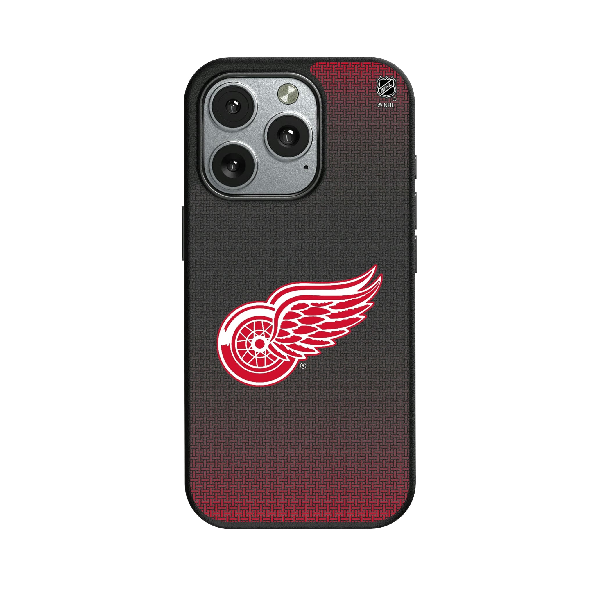 Detroit Red Wings Linen iPhone MagSafe Compatible Phone Case for Apple iPhone