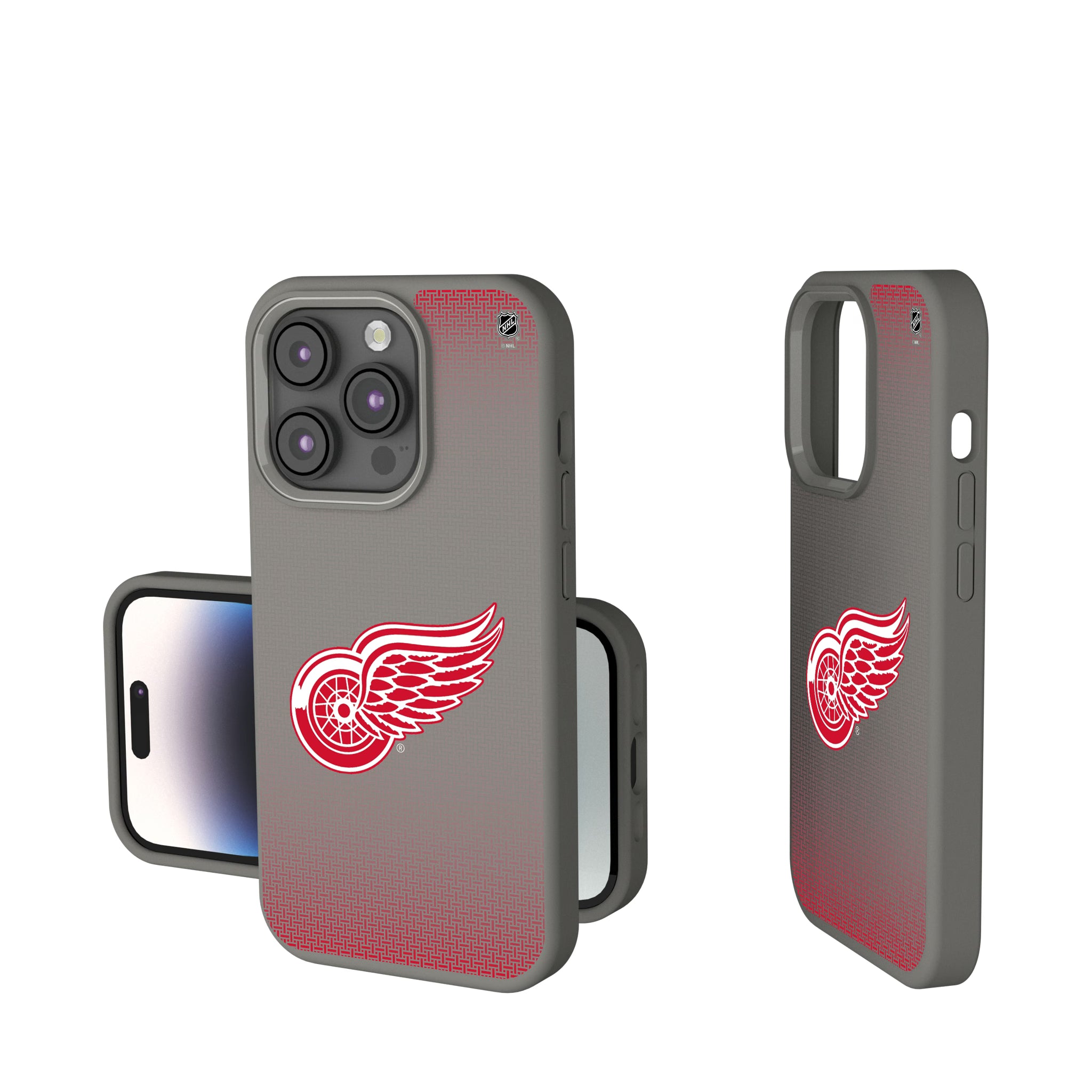 Detroit Red Wings Linen iPhone Soft Touch Phone Case for Apple iPhone